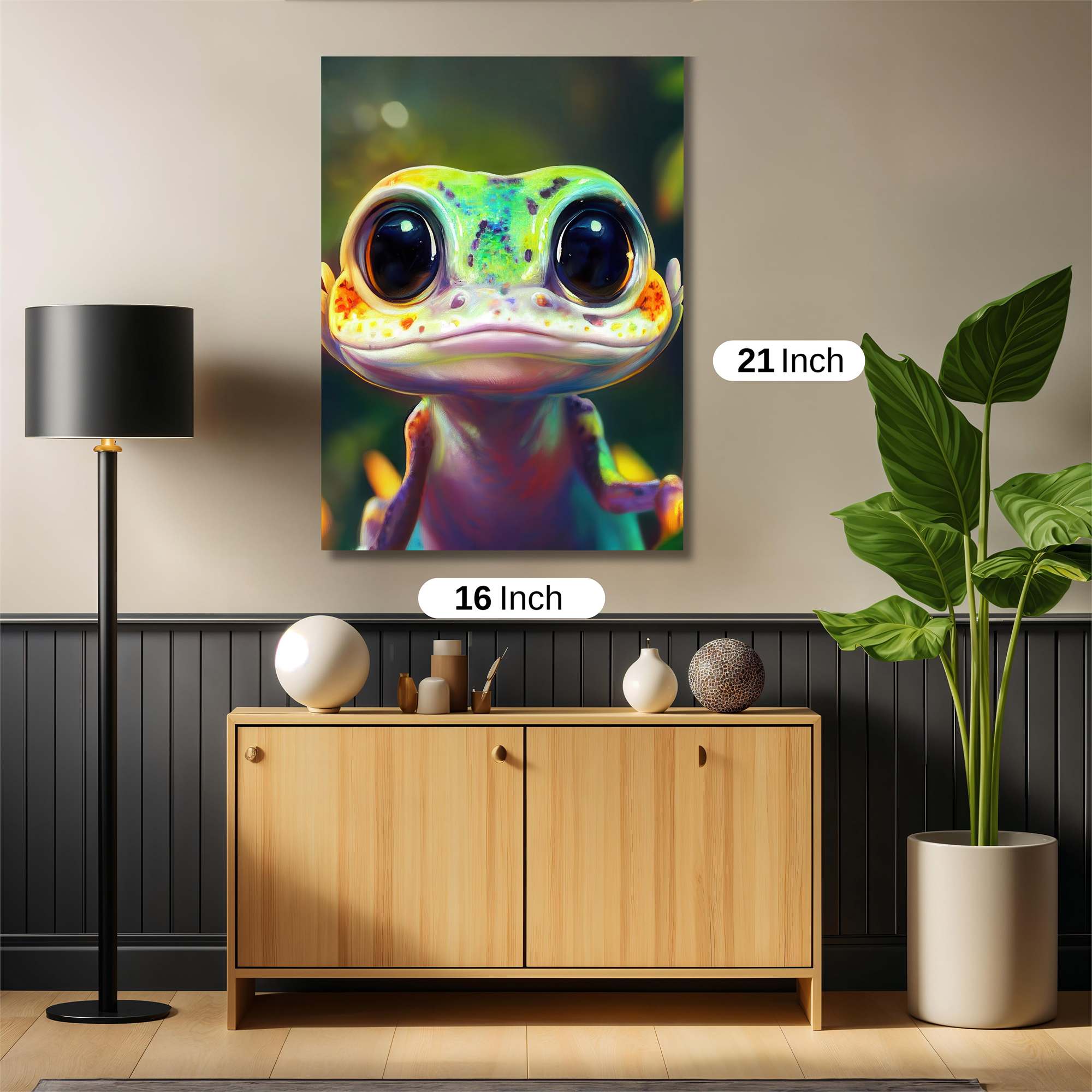 Froggy Delight Safe Wall Magnetic / M