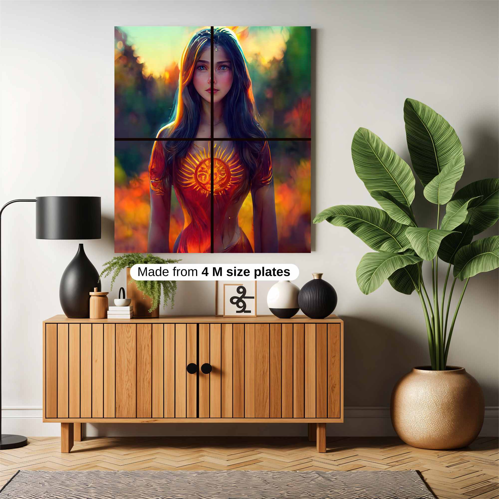 Sunfire Enchantress Safe Wall Magnetic / M