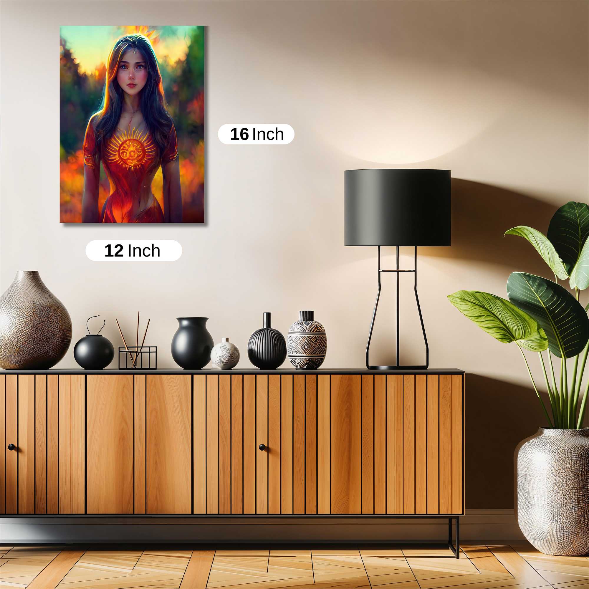 Sunfire Enchantress Safe Wall Magnetic / M