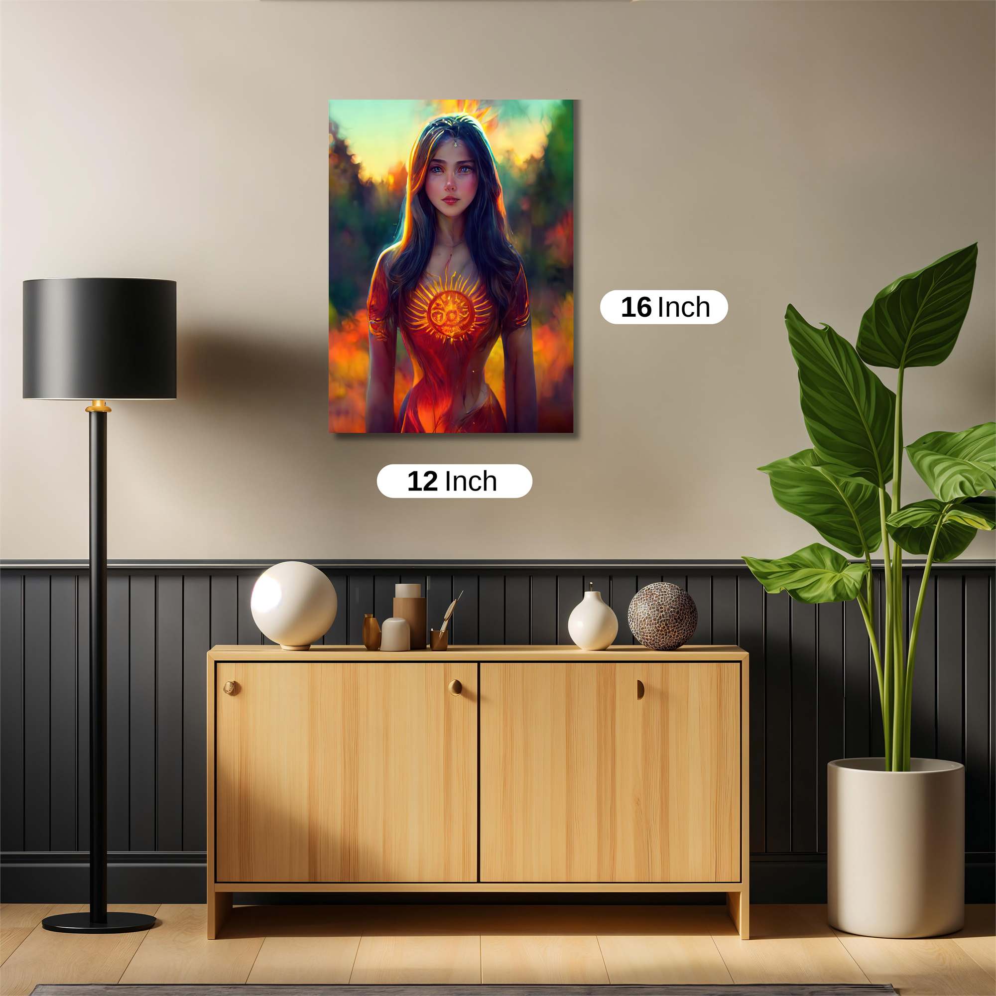 Sunfire Enchantress Safe Wall Magnetic / M