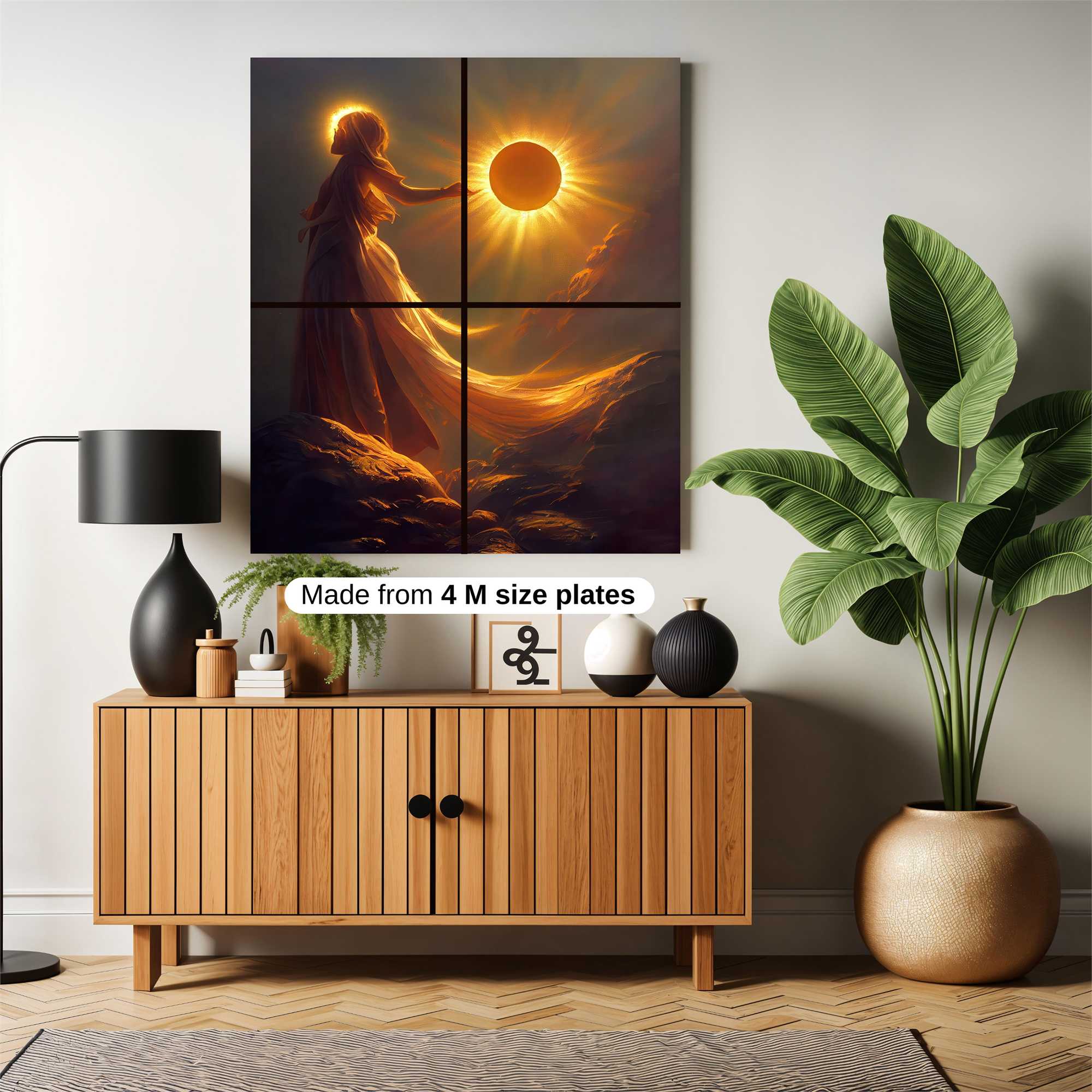 Sun Goddess Safe Wall Magnetic / M