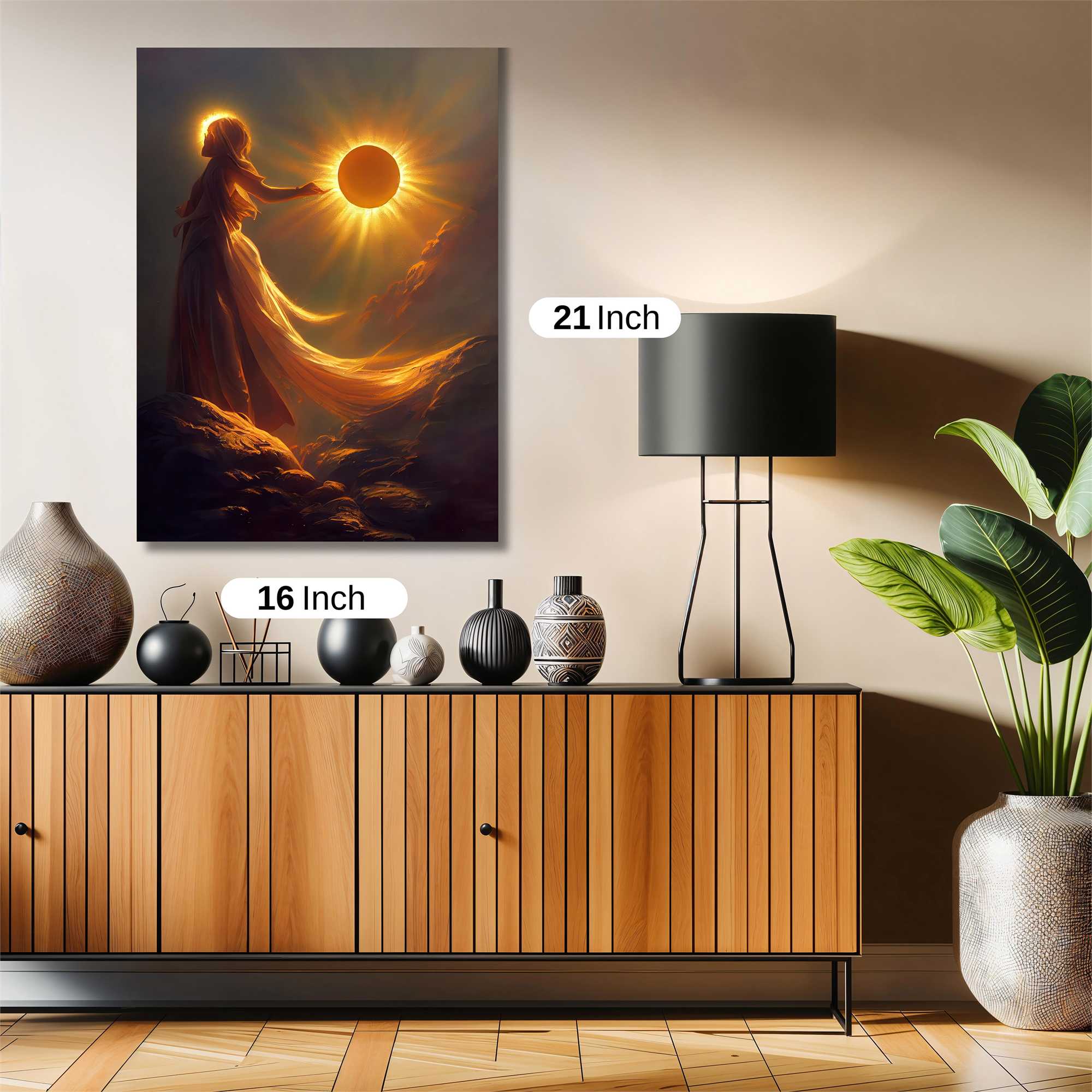 Sun Goddess Safe Wall Magnetic / M