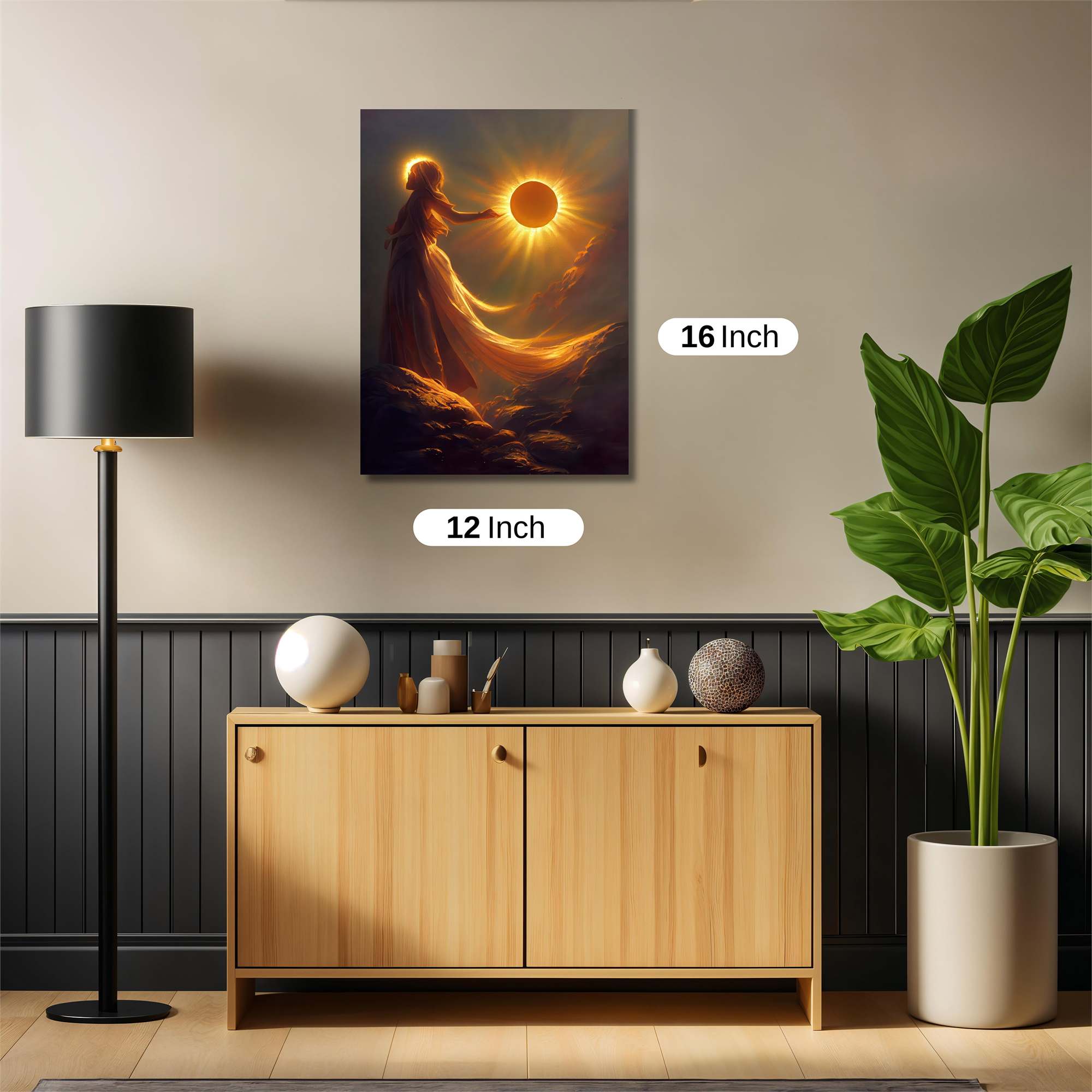 Sun Goddess Safe Wall Magnetic / M