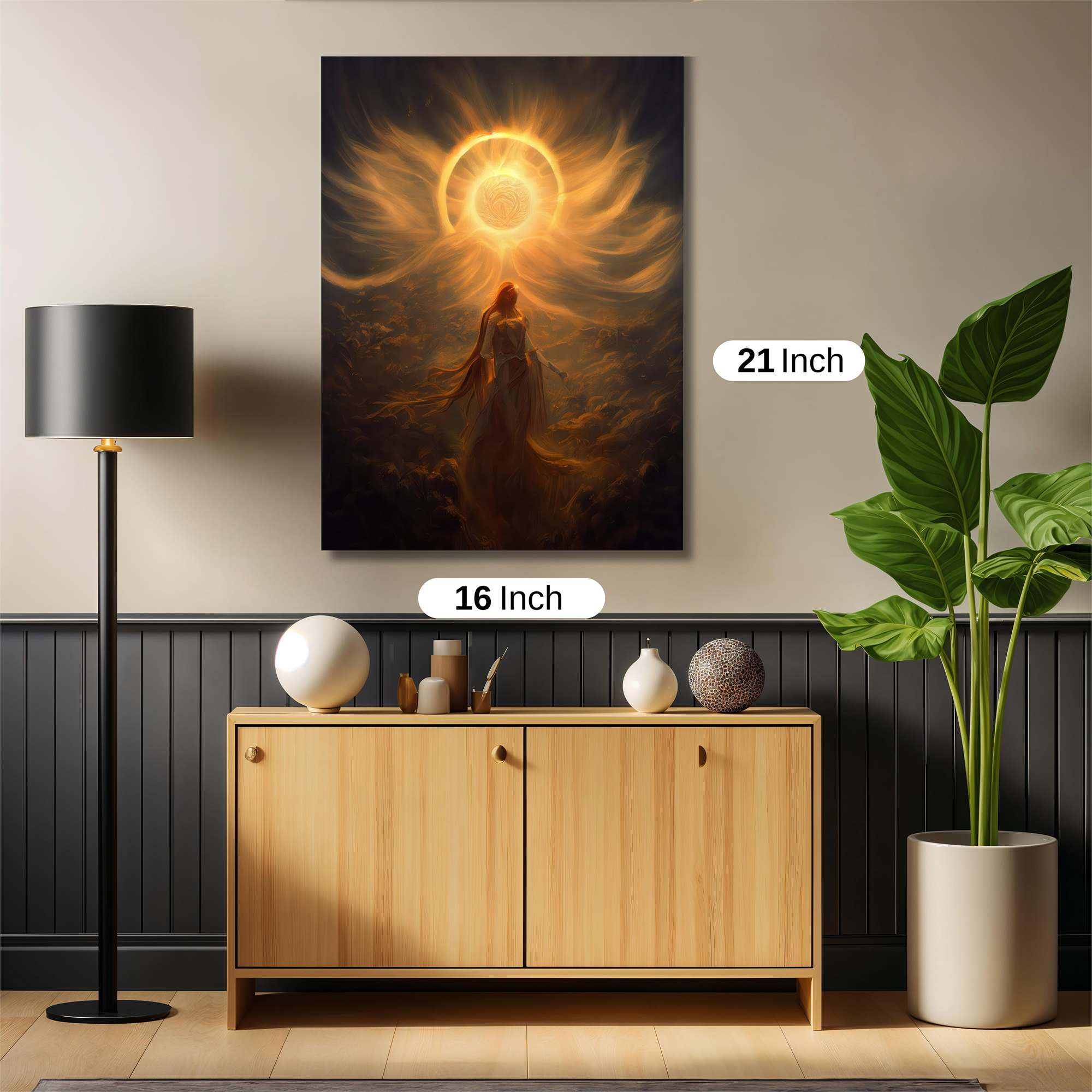 Sunrise Serenity Safe Wall Magnetic / M
