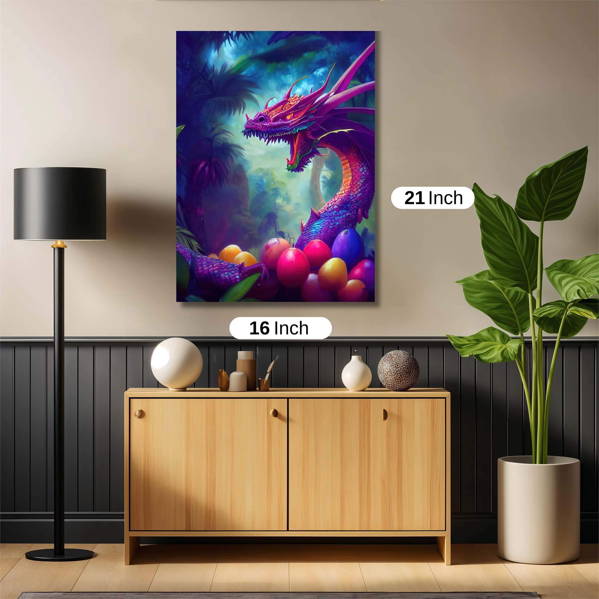 Dragon Serenity Safe Wall Magnetic / M