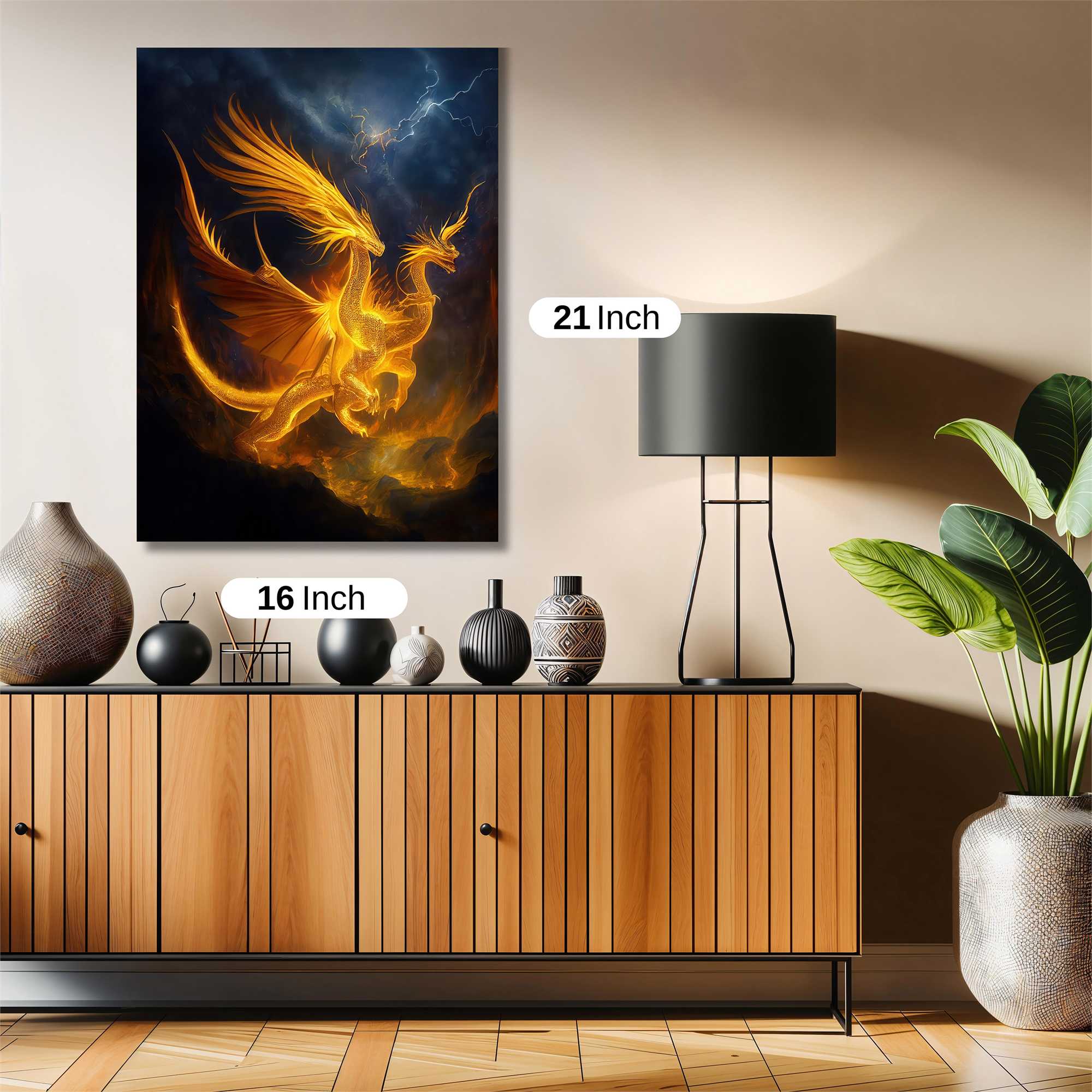 Golden Fury Safe Wall Magnetic / M