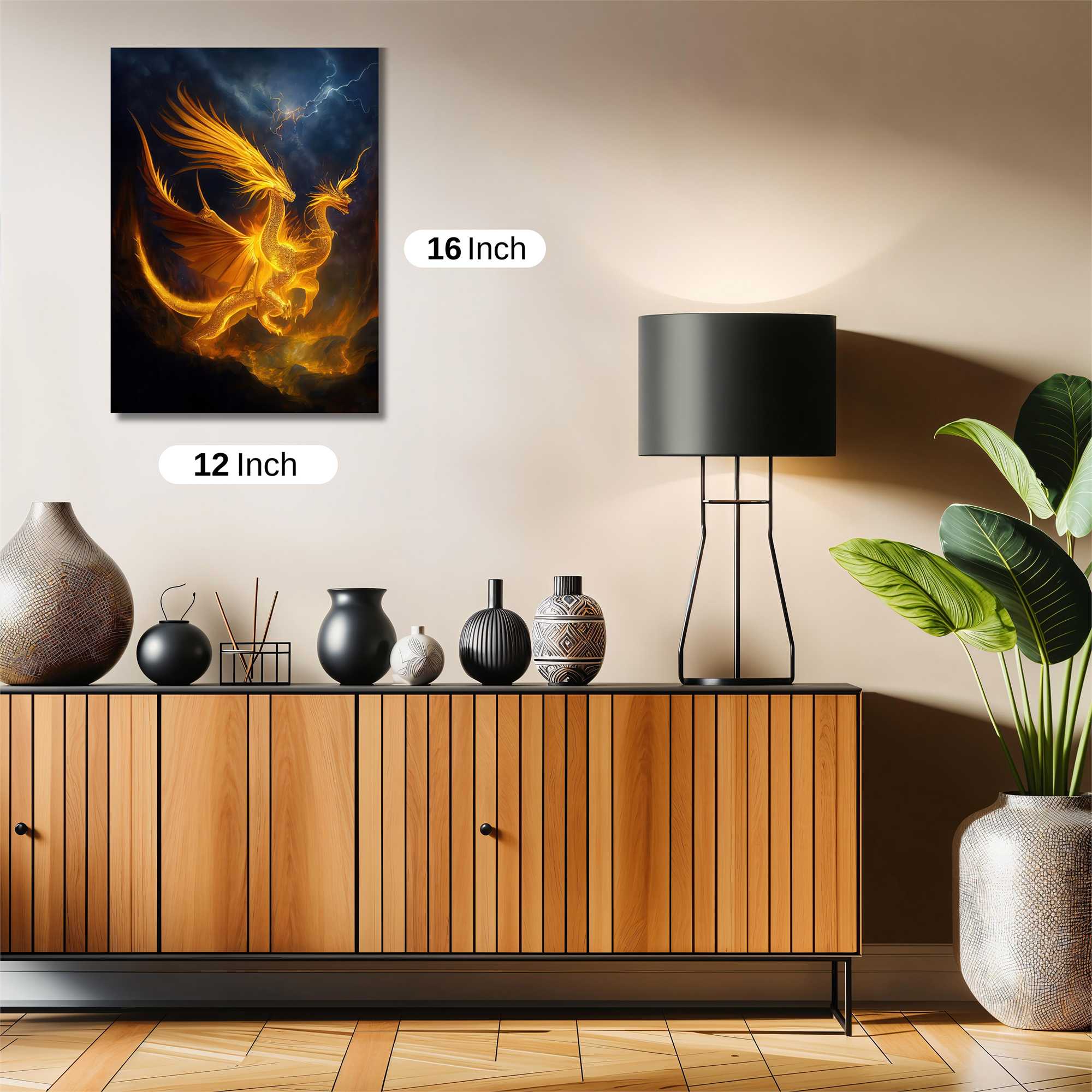 Golden Fury Safe Wall Magnetic / M