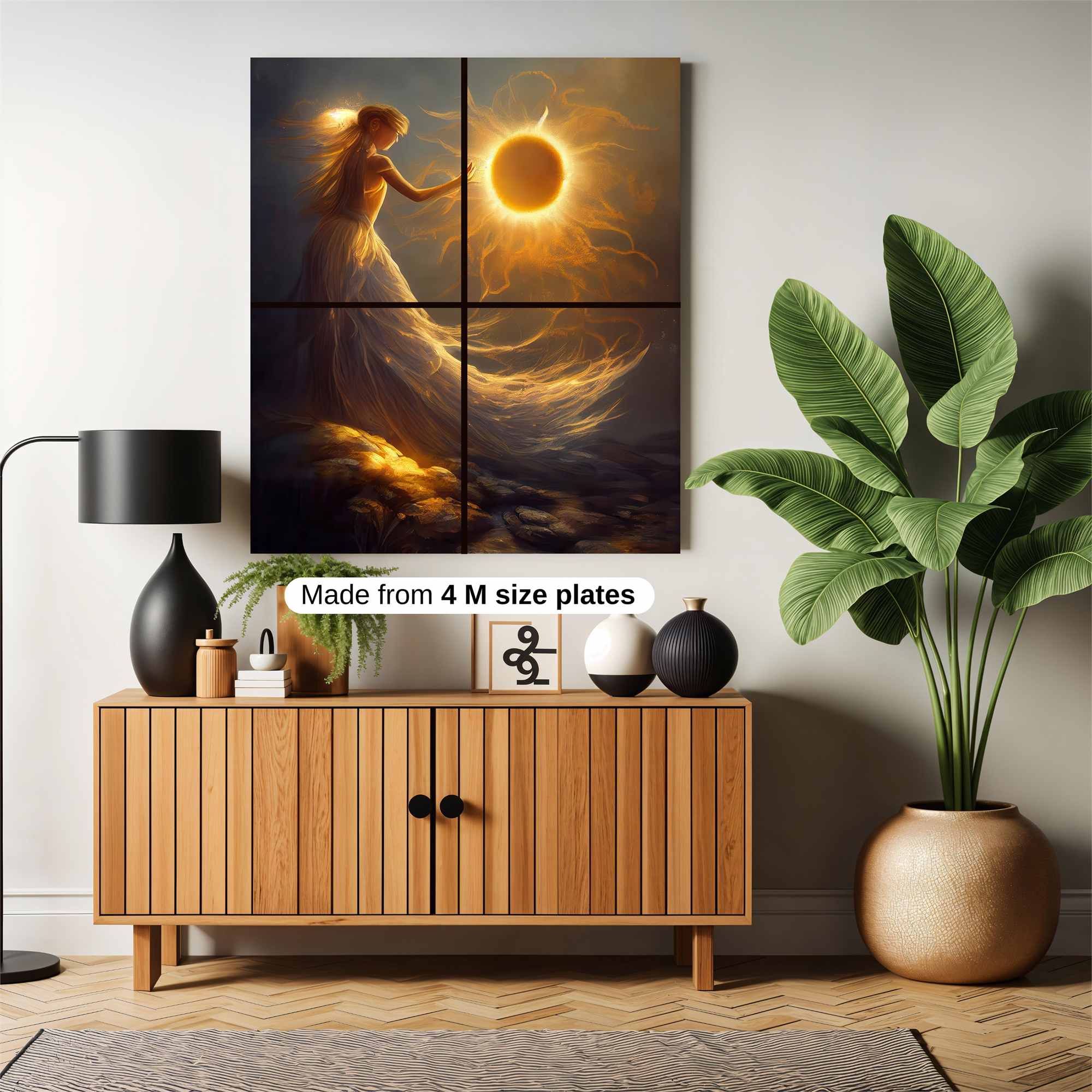 Sun Goddess Safe Wall Magnetic / M