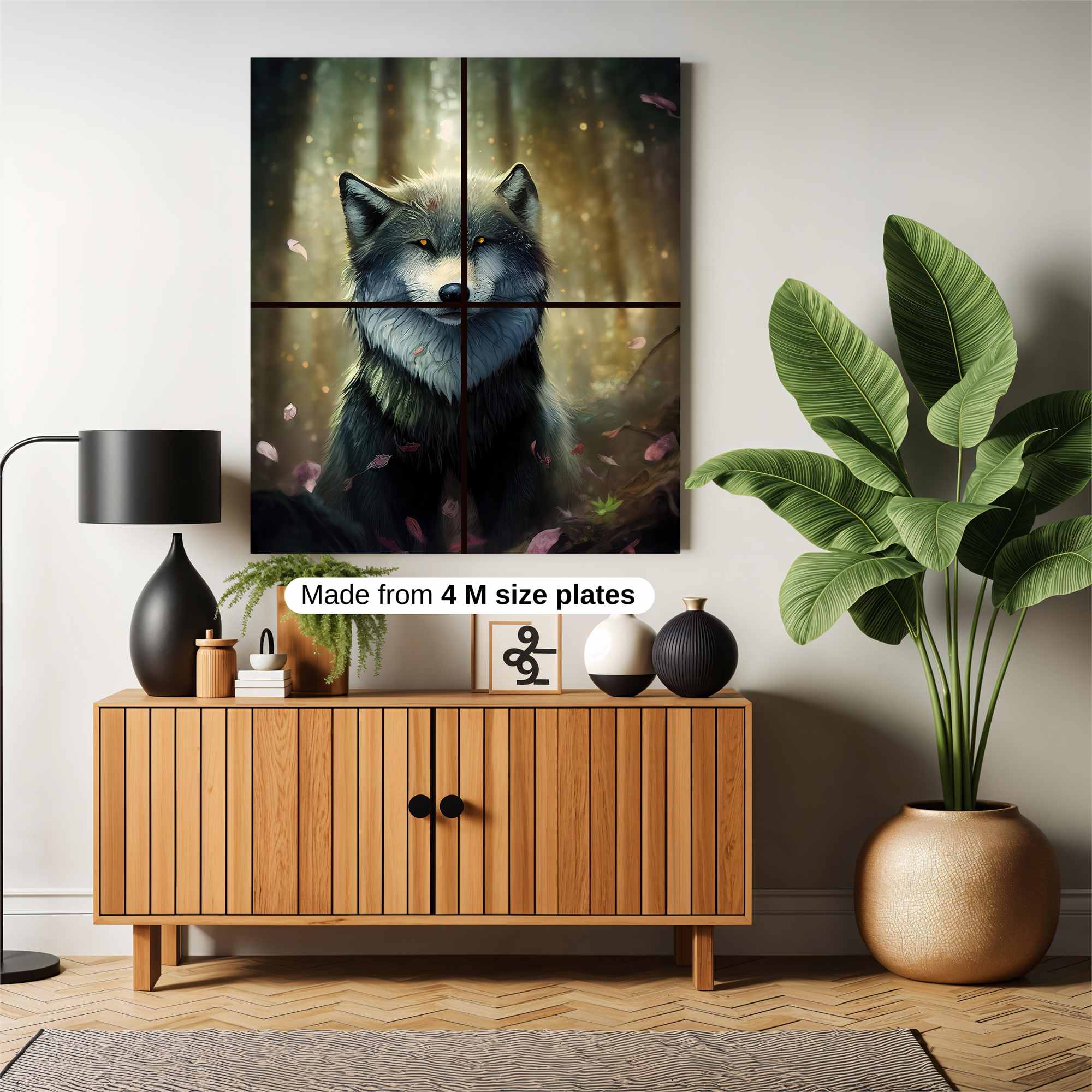 Wolf Serenity Safe Wall Magnetic / M
