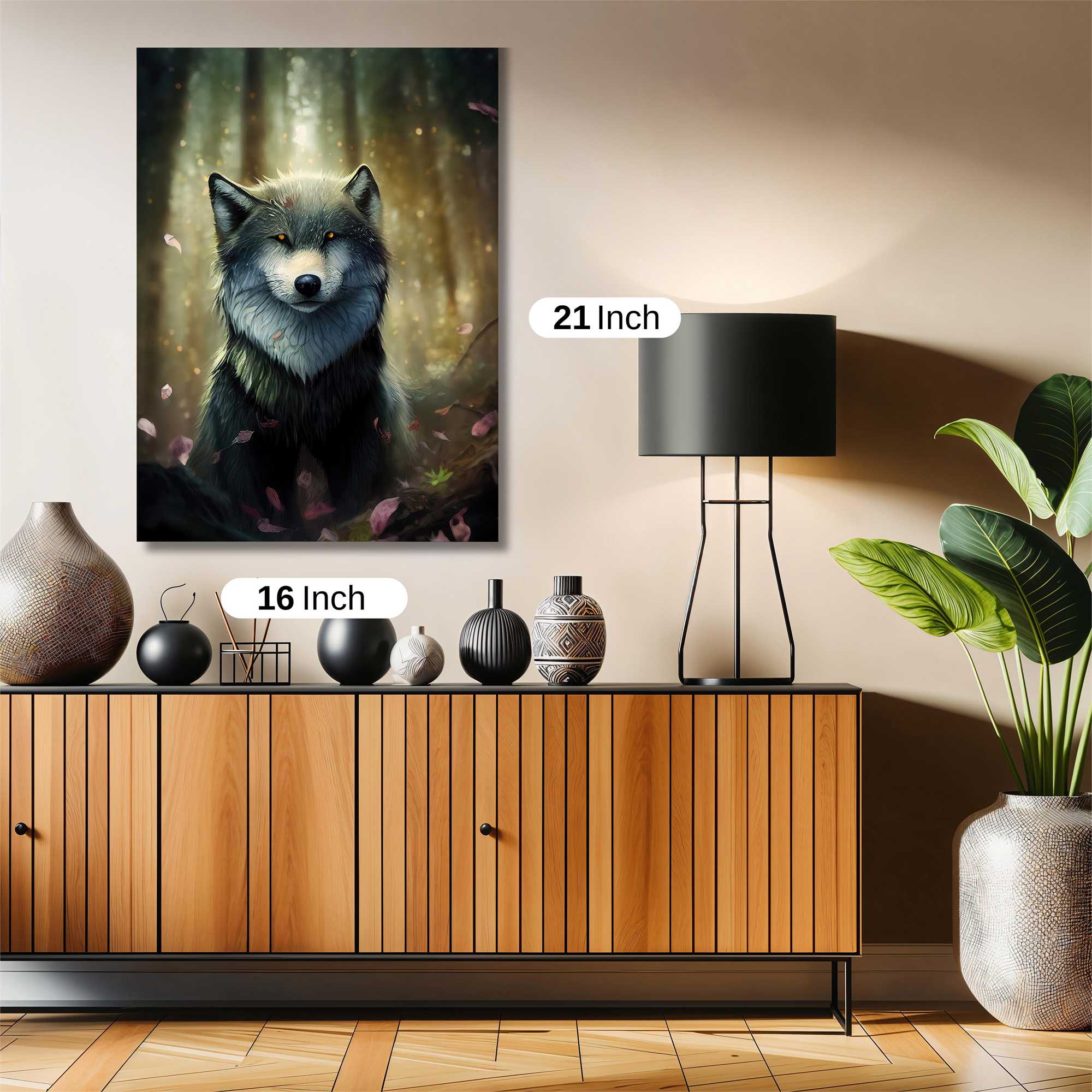 Wolf Serenity Safe Wall Magnetic / M
