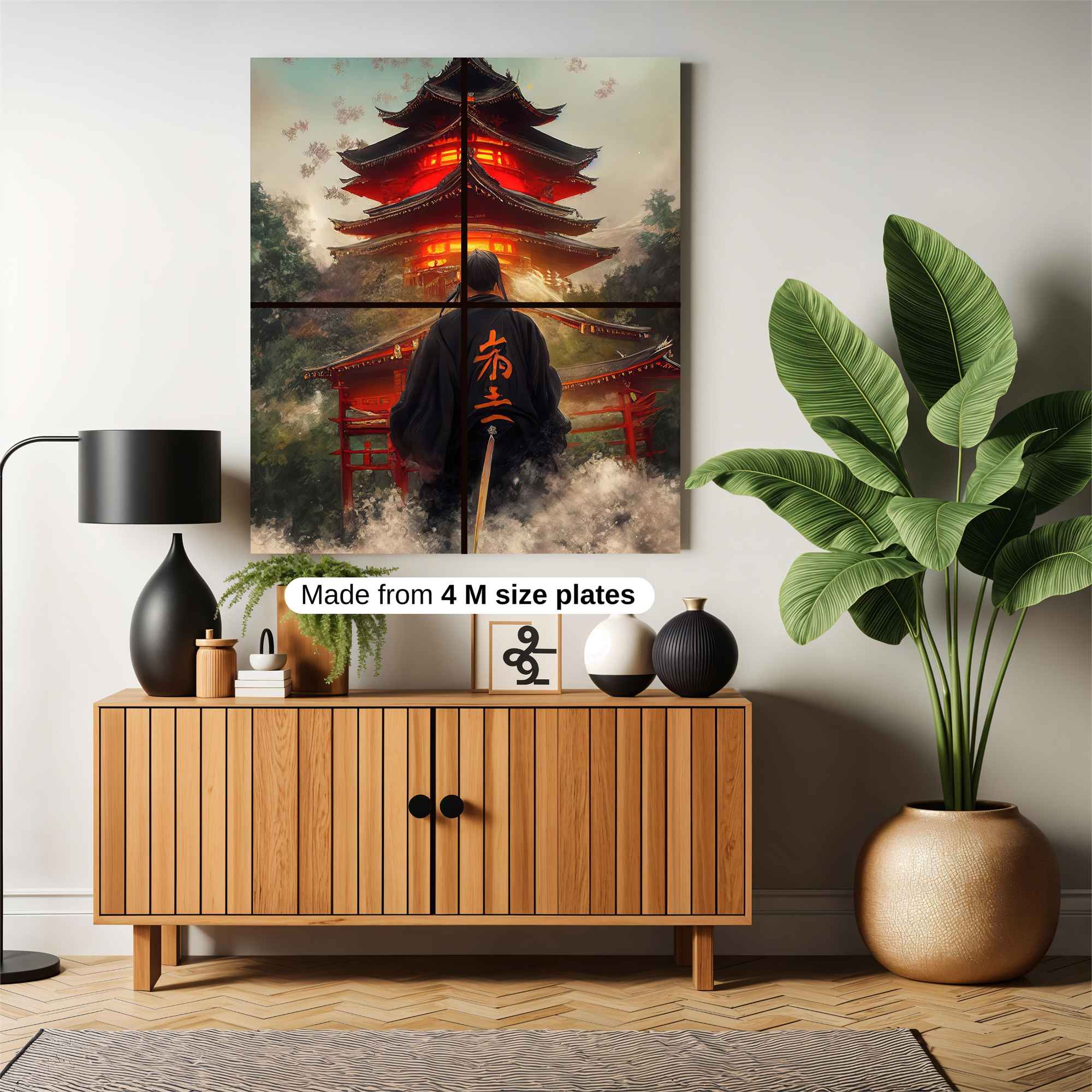 Samurai Serenity Safe Wall Magnetic / M