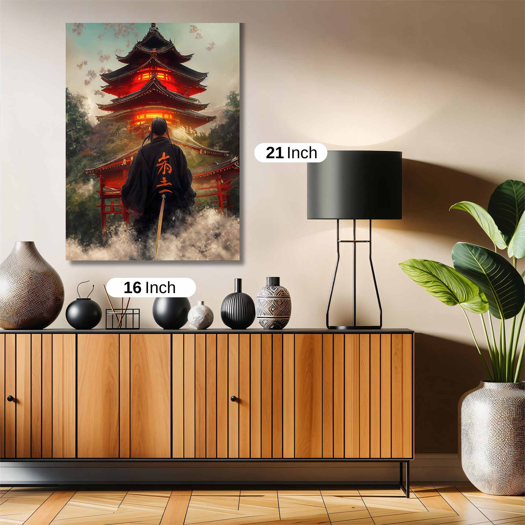 Samurai Serenity Safe Wall Magnetic / M