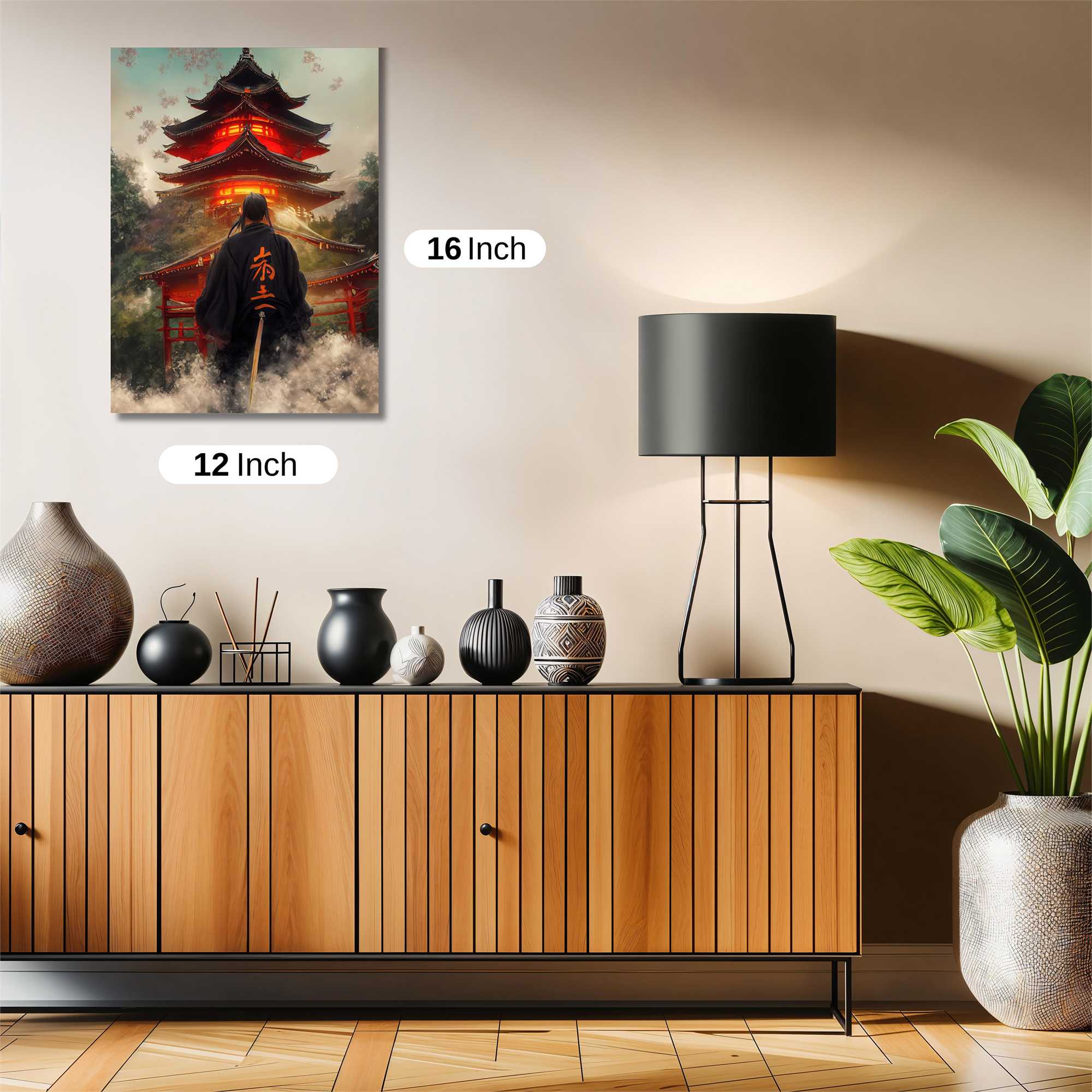 Samurai Serenity Safe Wall Magnetic / M