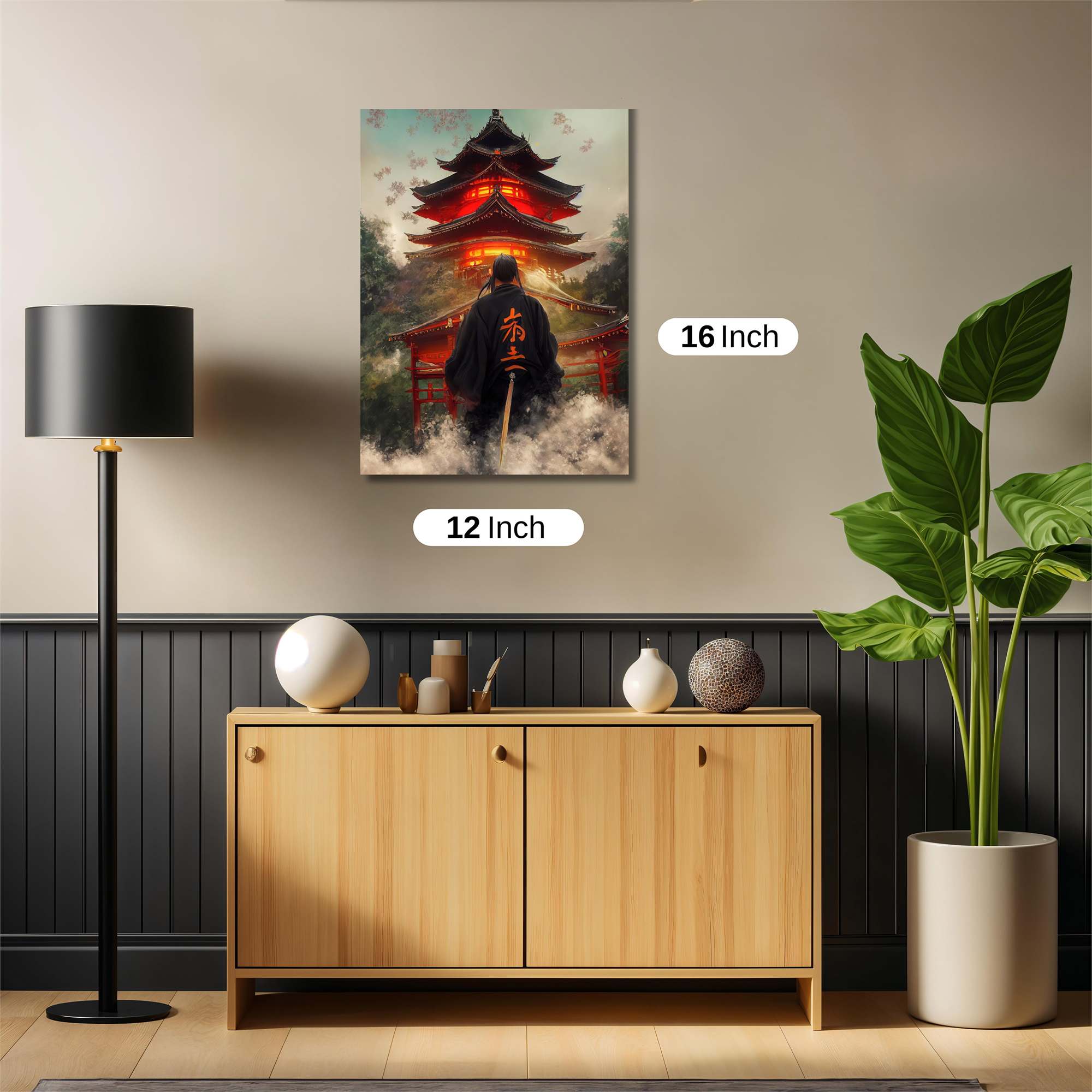 Samurai Serenity Safe Wall Magnetic / M