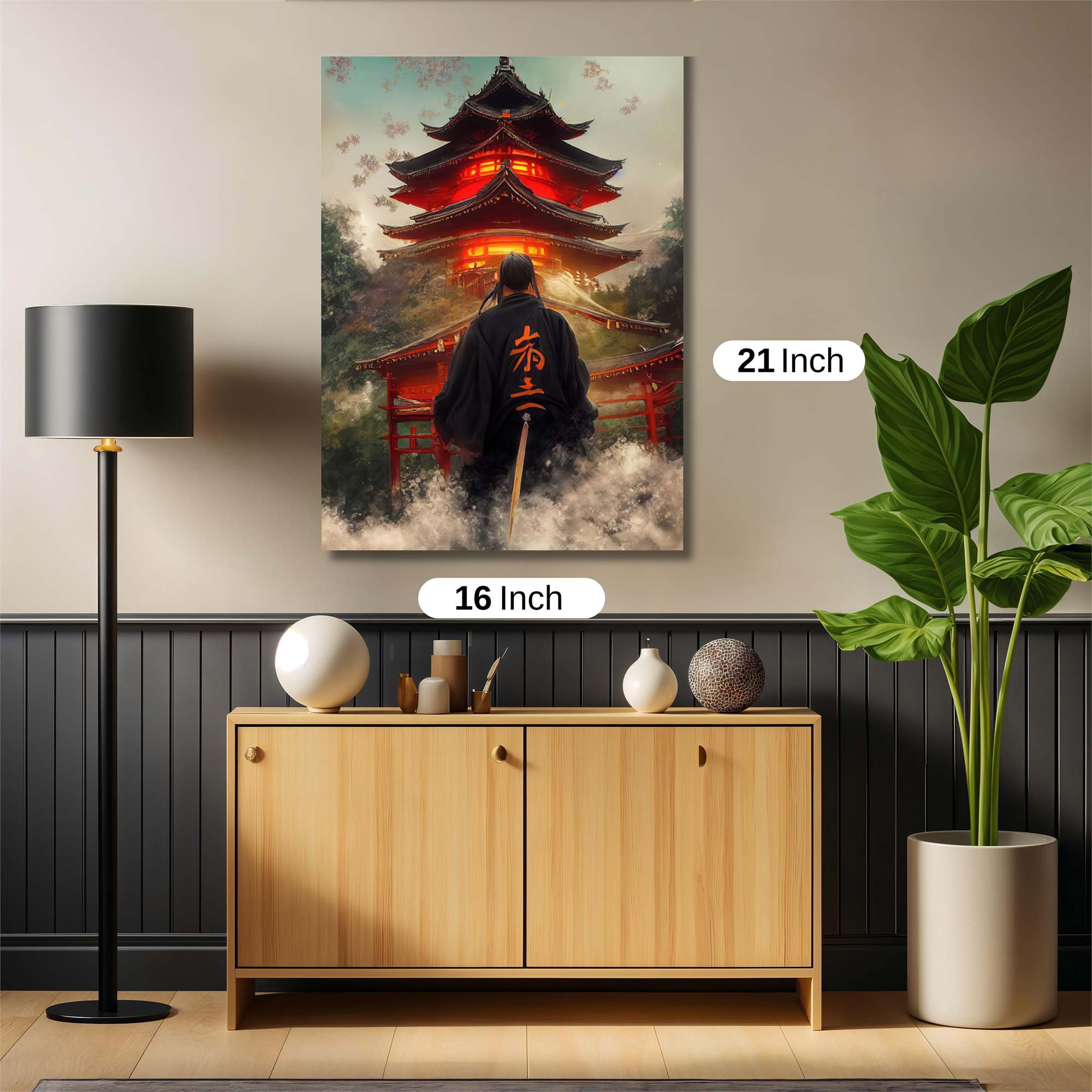 Samurai Serenity Safe Wall Magnetic / M