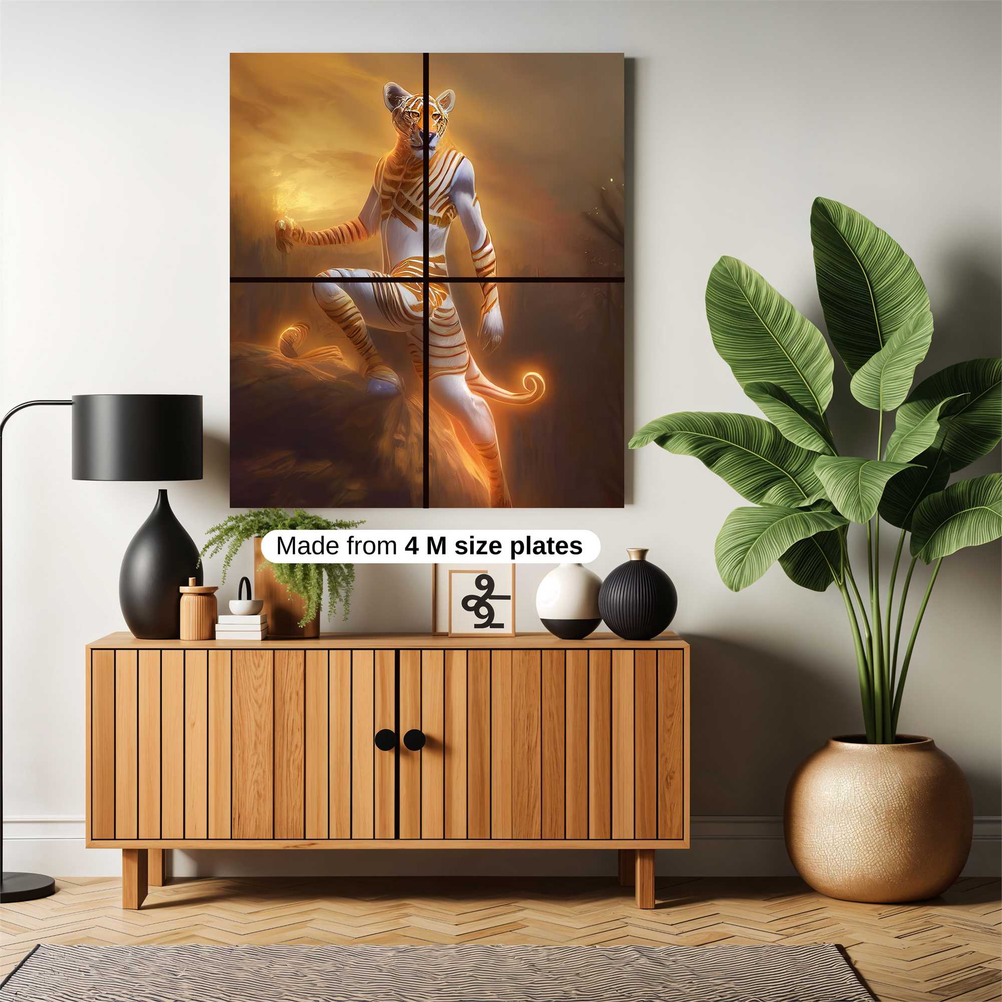 Tiger Radiant Safe Wall Magnetic / M