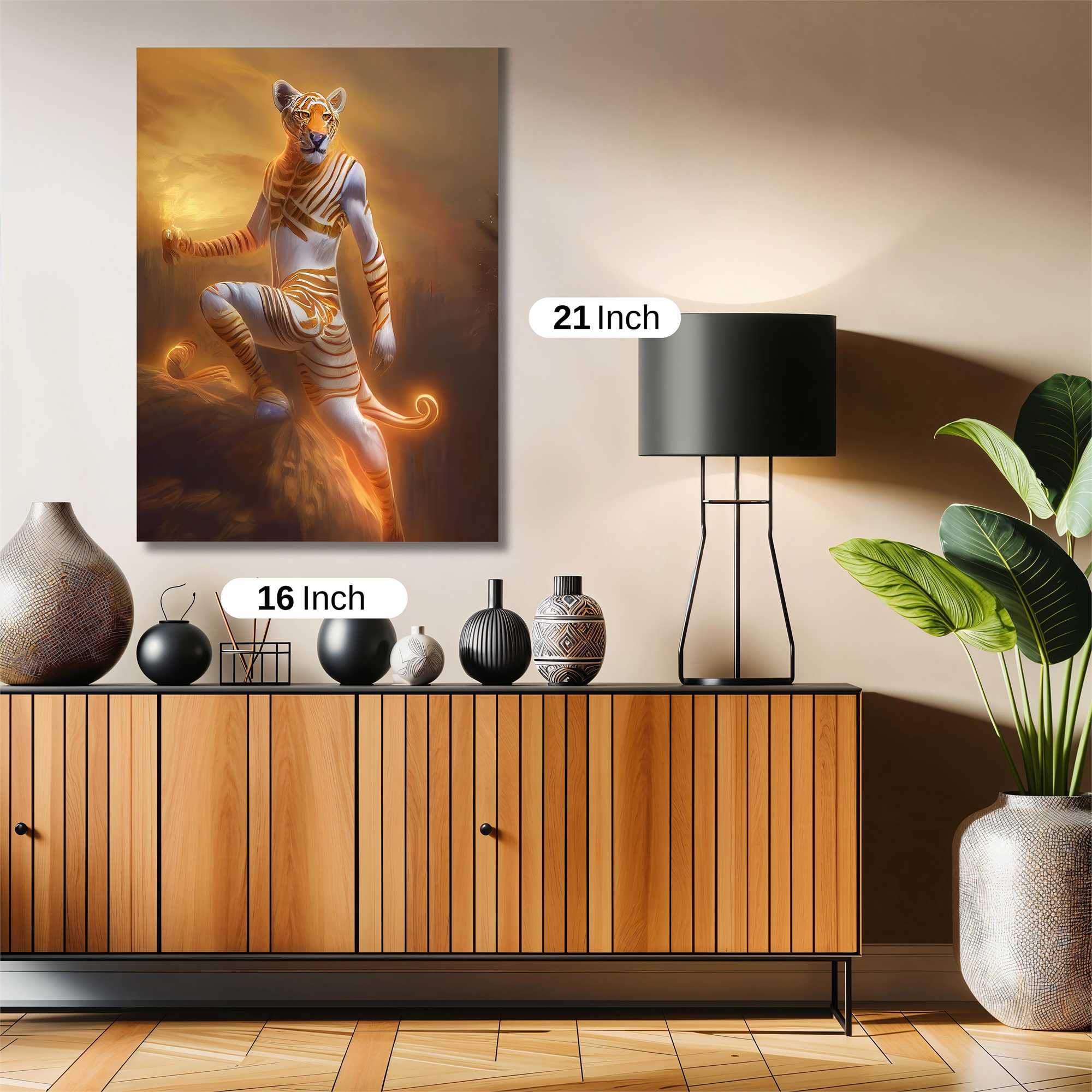 Tiger Radiant Safe Wall Magnetic / M