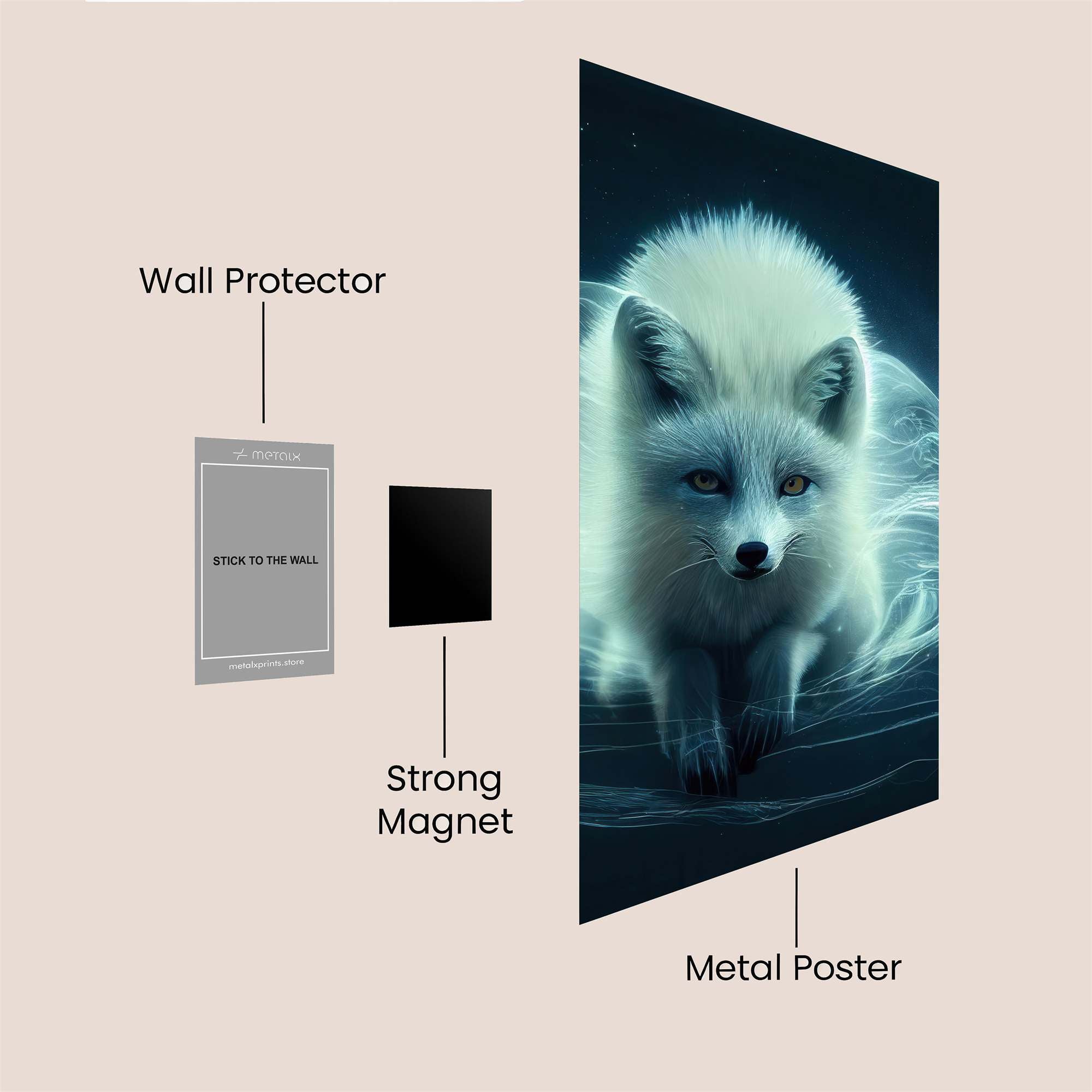 Arctic Enigma Safe Wall Magnetic / M