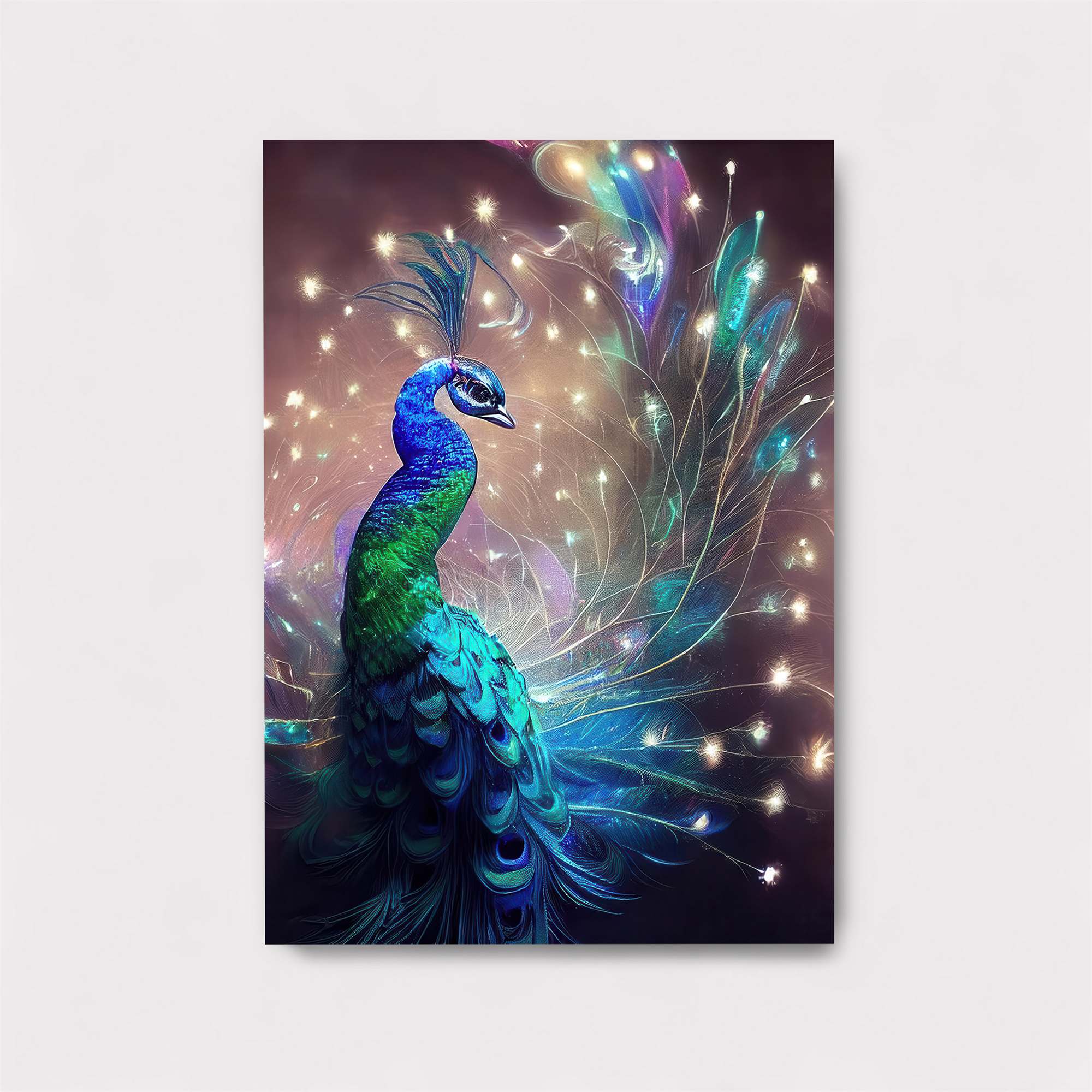 Peacock Radiance Safe Wall Magnetic / M