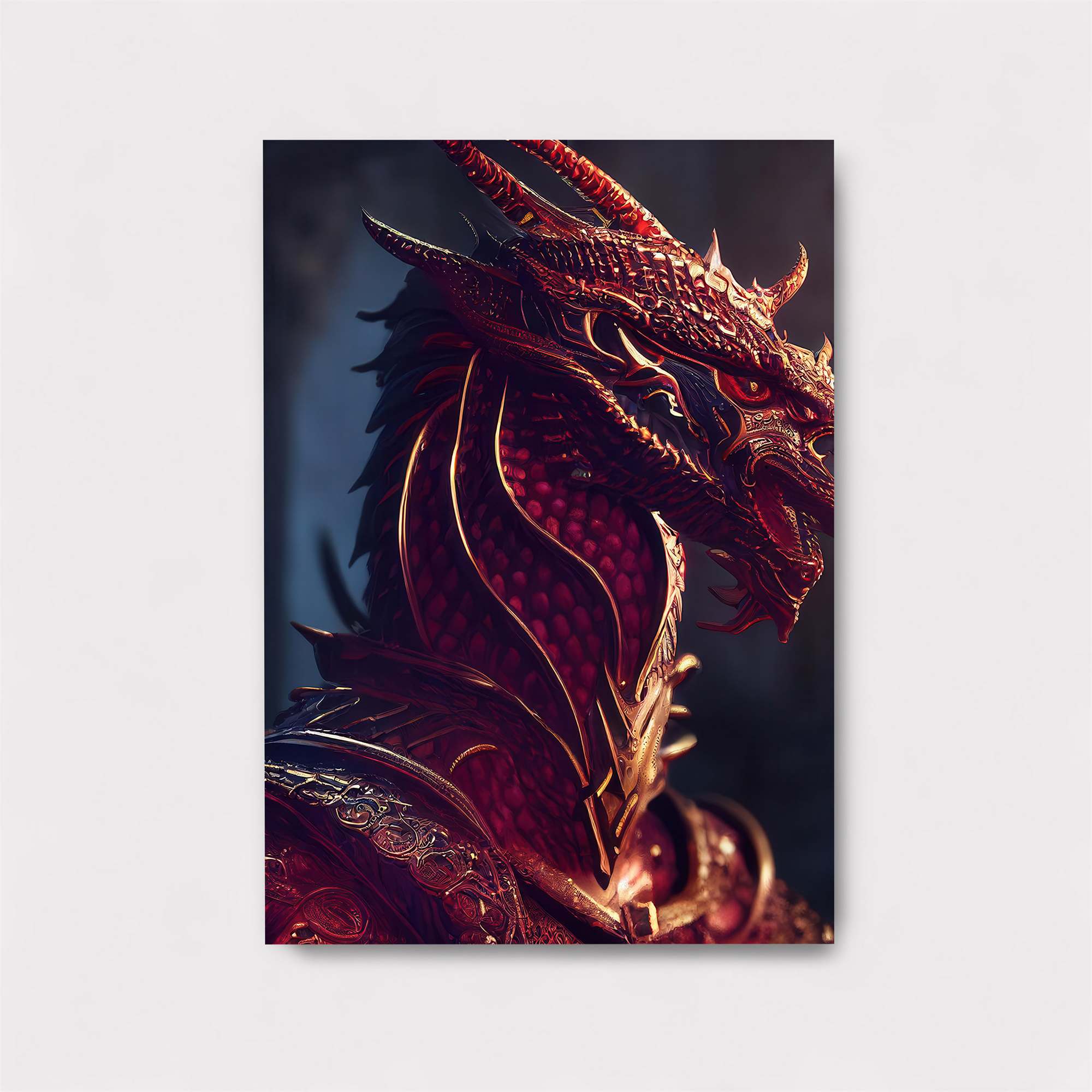 Dragon Majestic Safe Wall Magnetic / M