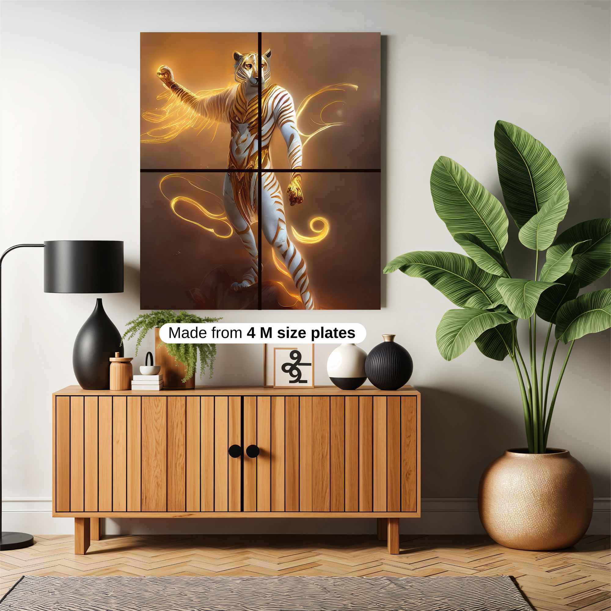 Tiger Radiant Safe Wall Magnetic / M