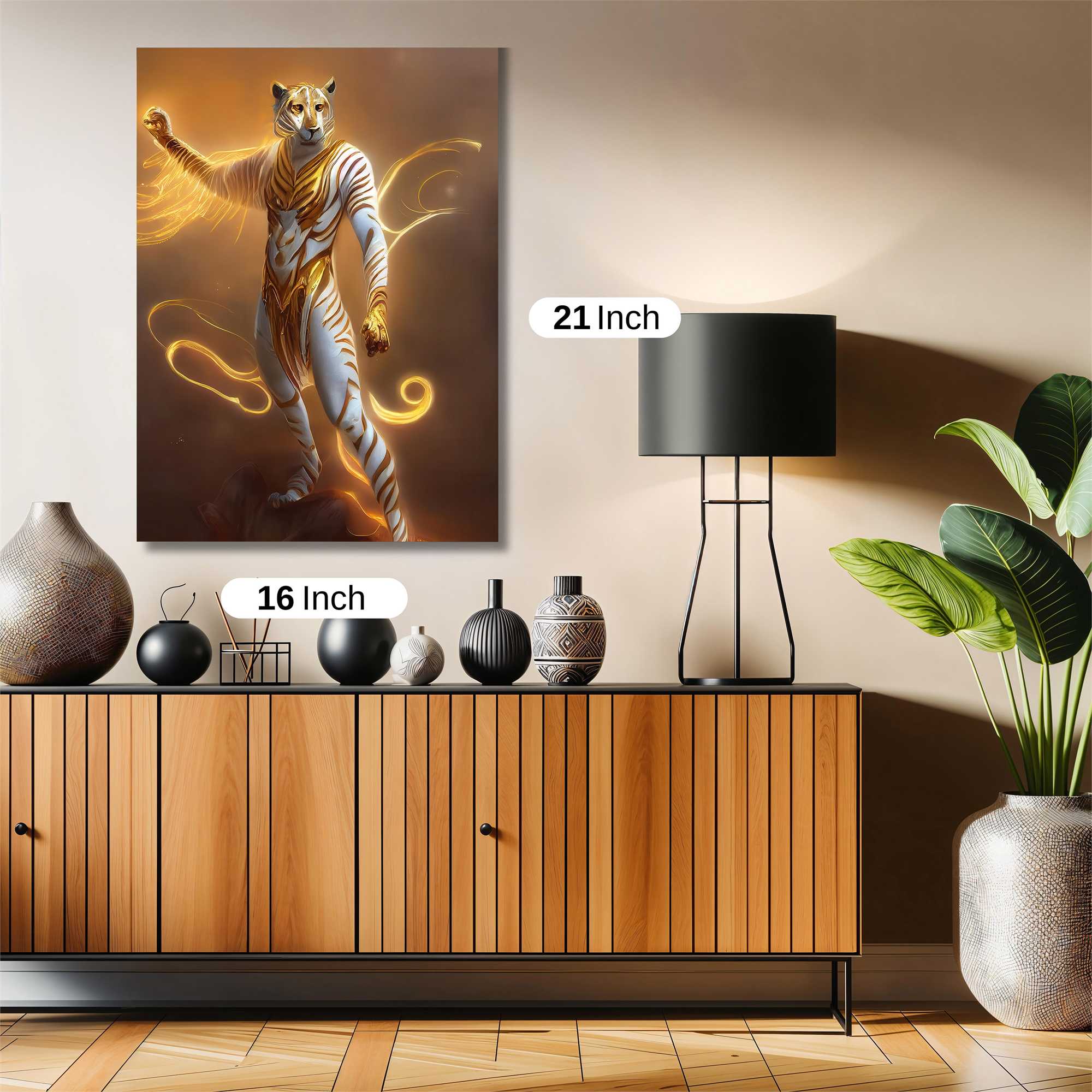 Tiger Radiant Safe Wall Magnetic / M