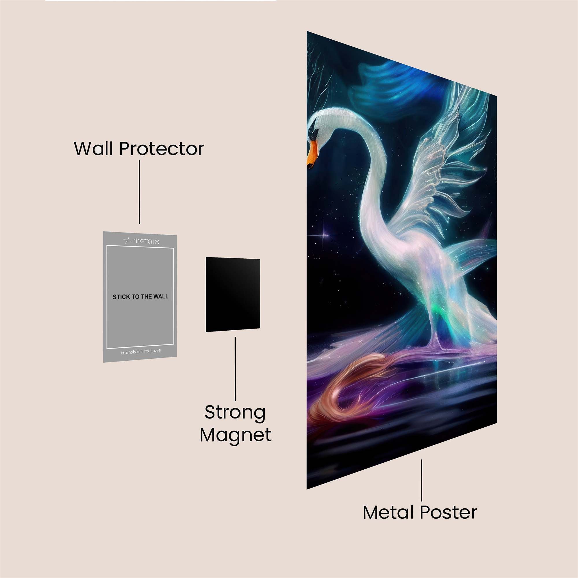 Swan Radiance Safe Wall Magnetic / M