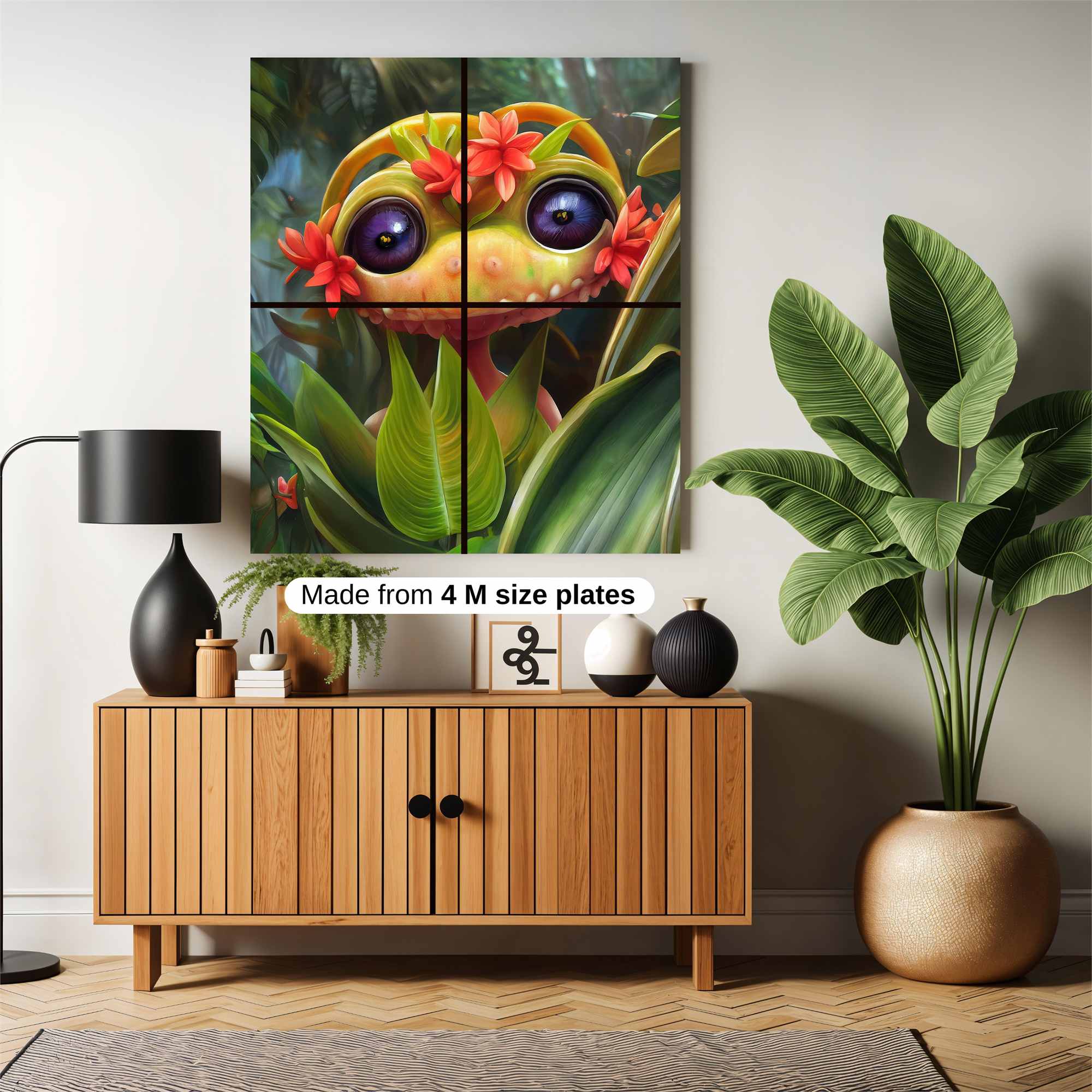 Froggy Whimsy Safe Wall Magnetic / M