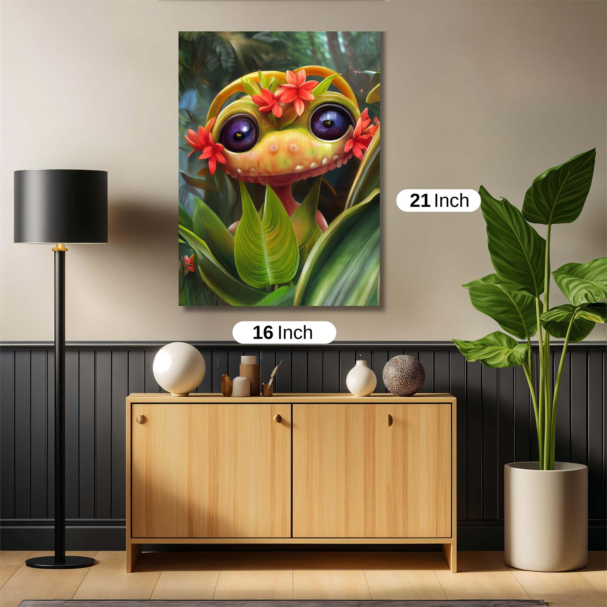 Froggy Whimsy Safe Wall Magnetic / M