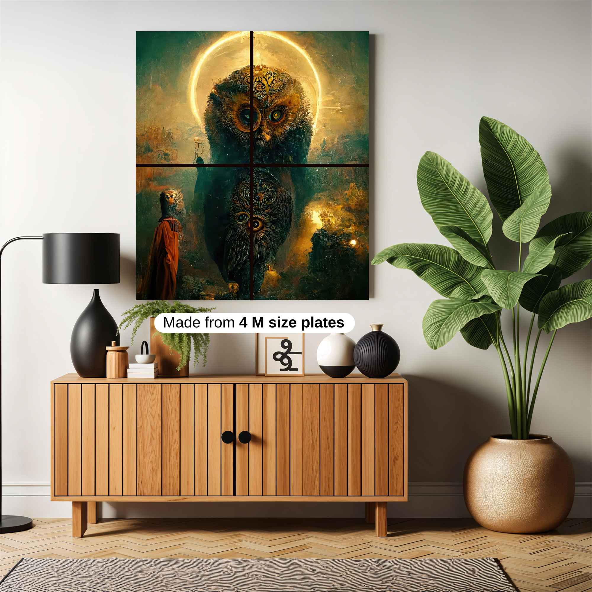 Owl Enigma Safe Wall Magnetic / M