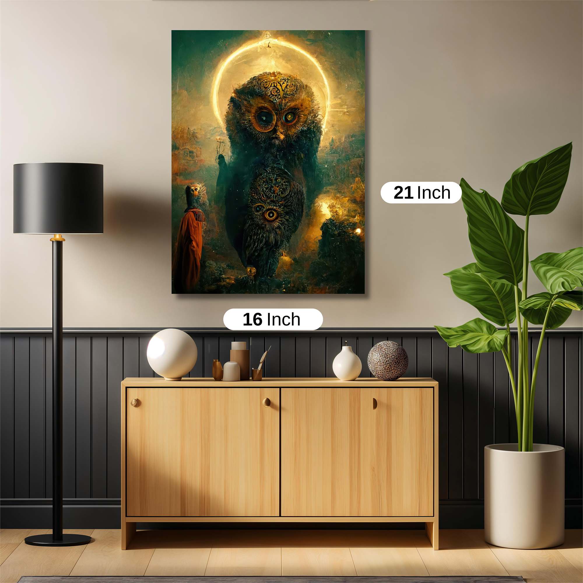Owl Enigma Safe Wall Magnetic / M