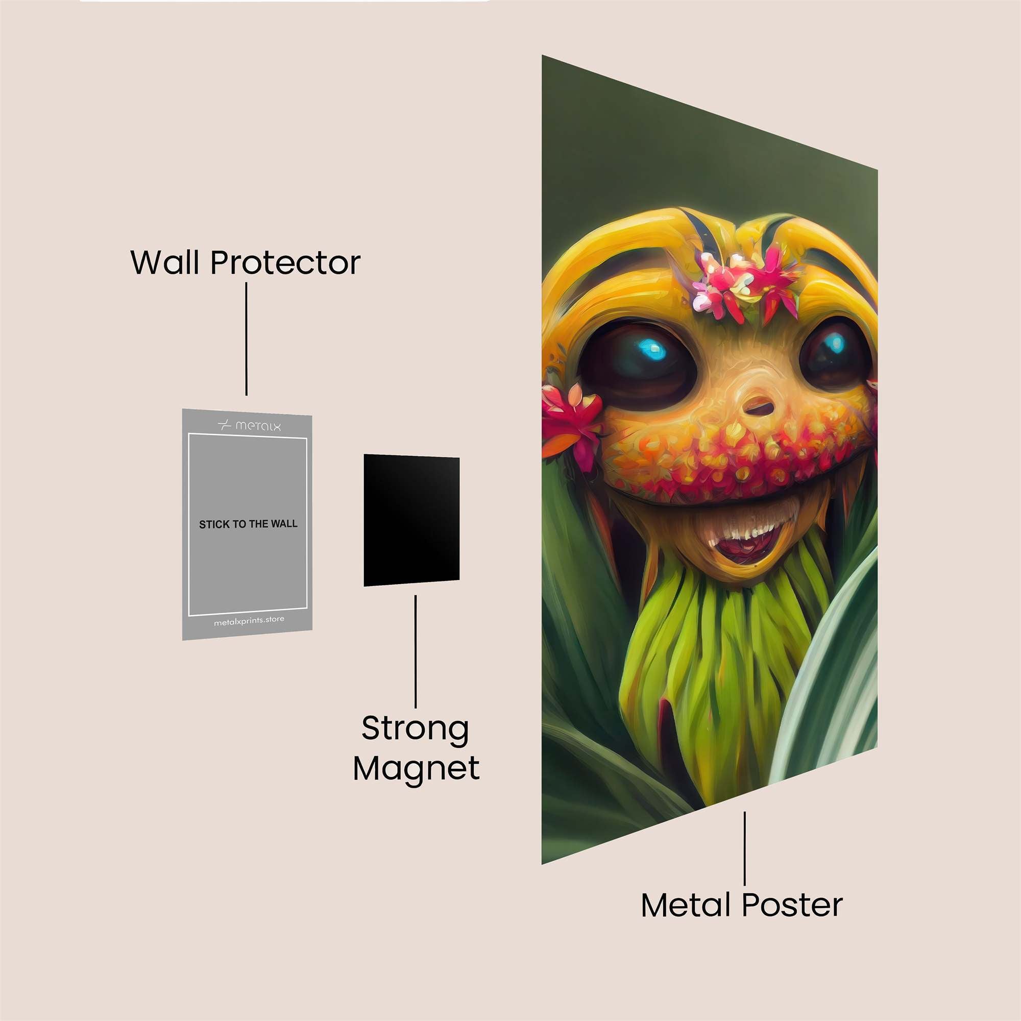 FlowerSprite Safe Wall Magnetic / M