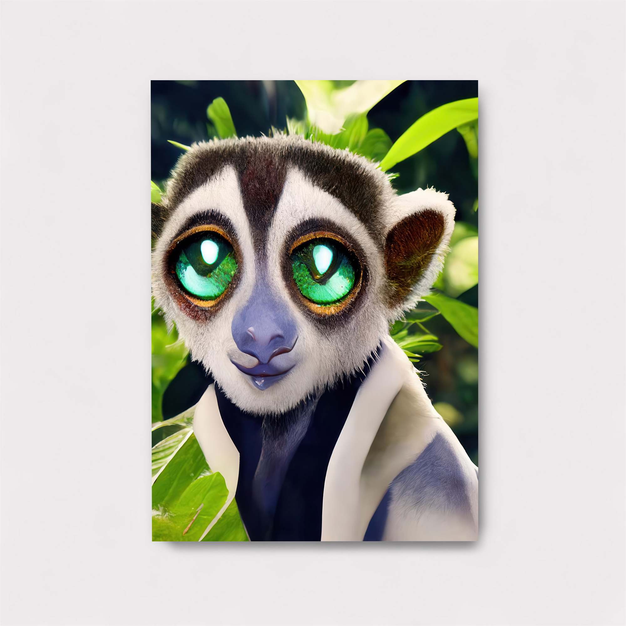 Lemur Whimsy Safe Wall Magnetic / M