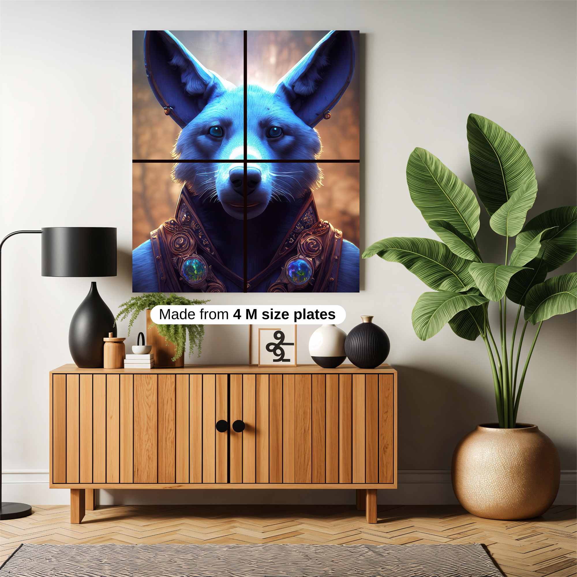 Mystic Fox Safe Wall Magnetic / M