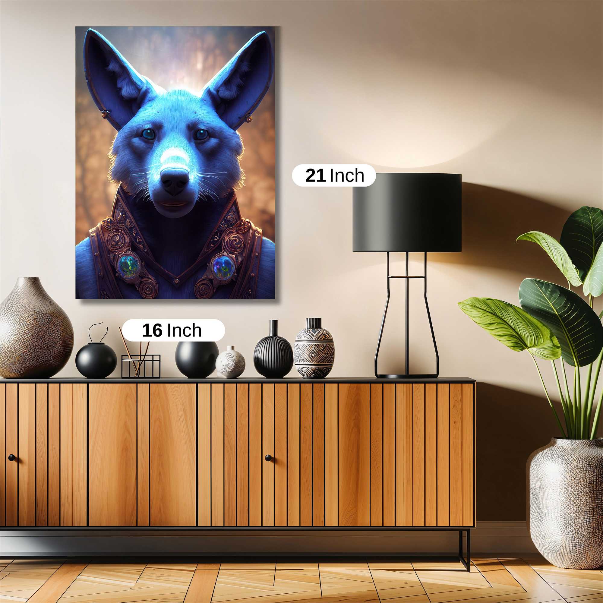 Mystic Fox Safe Wall Magnetic / M