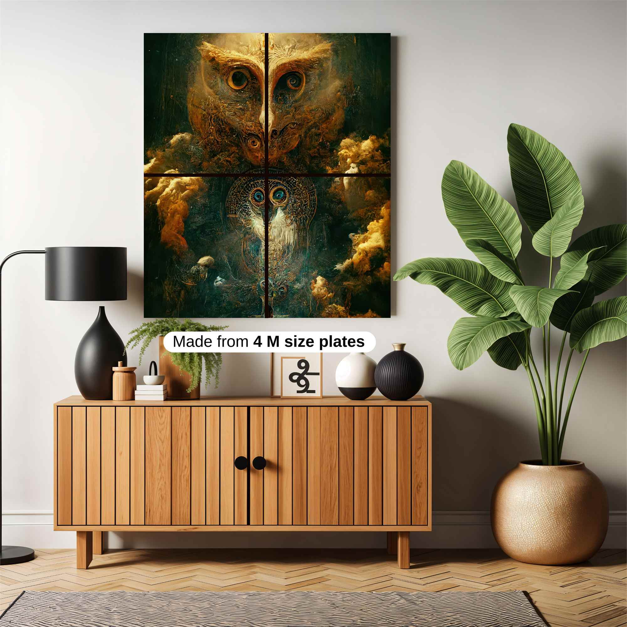 Owl Enigma Safe Wall Magnetic / M