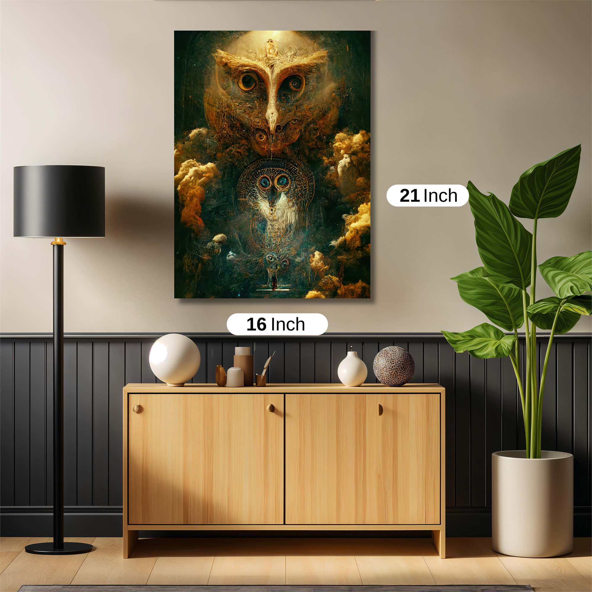 Owl Enigma Safe Wall Magnetic / M