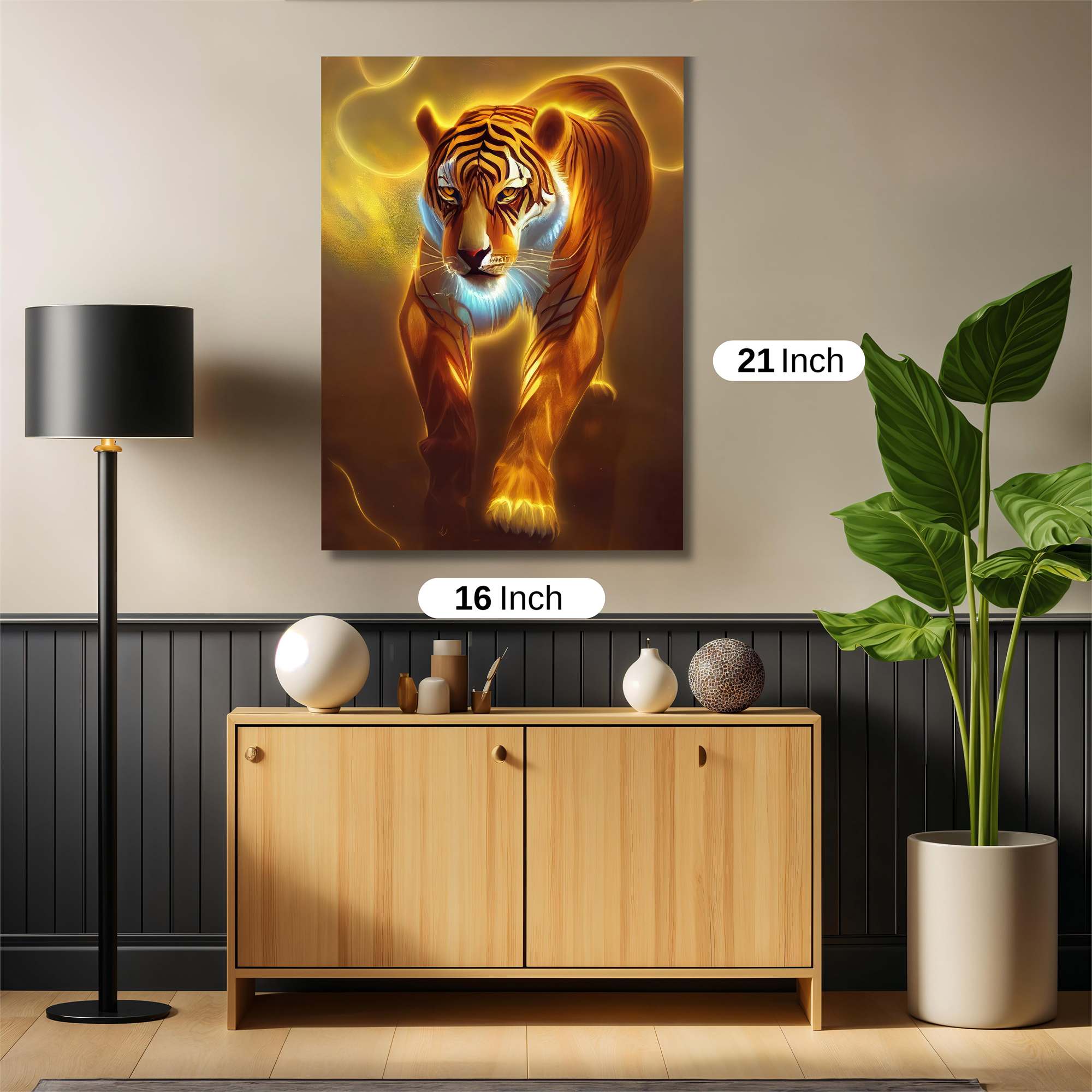 Tiger Radiance Safe Wall Magnetic / M