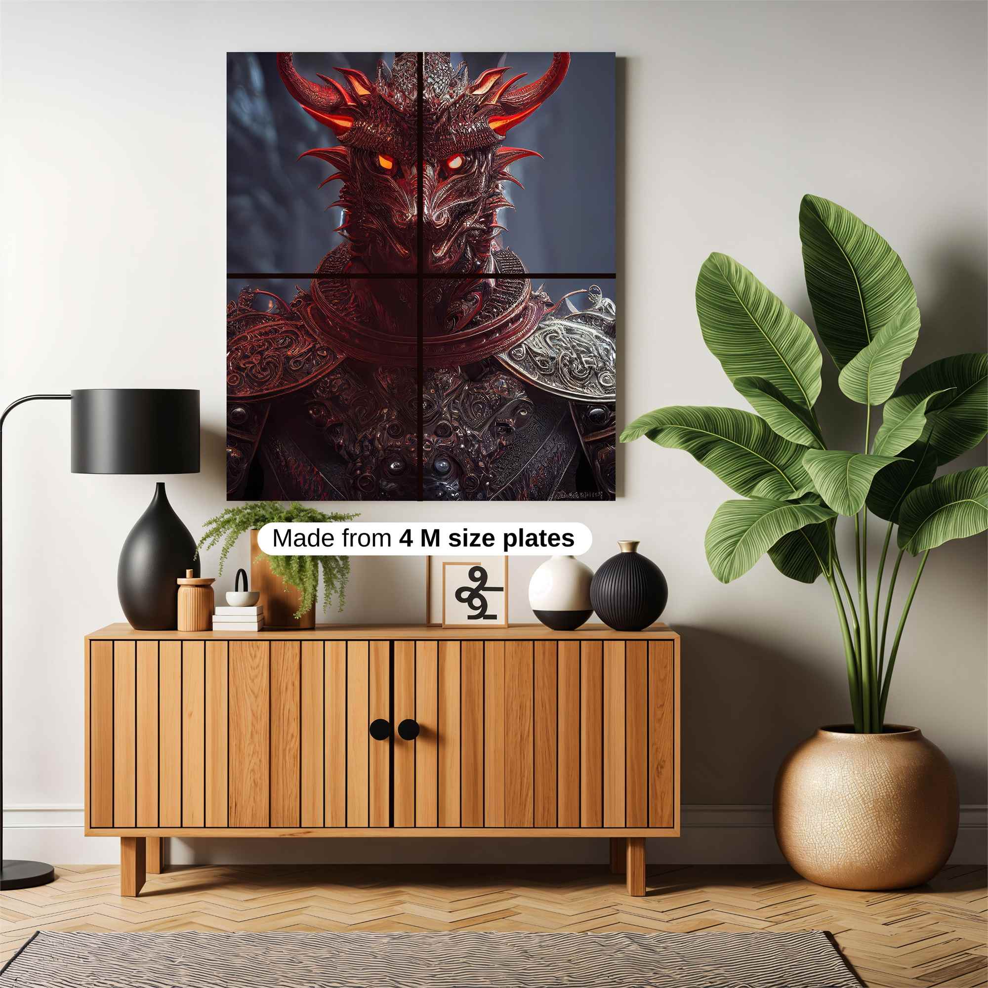 Dragon Wrath Safe Wall Magnetic / M