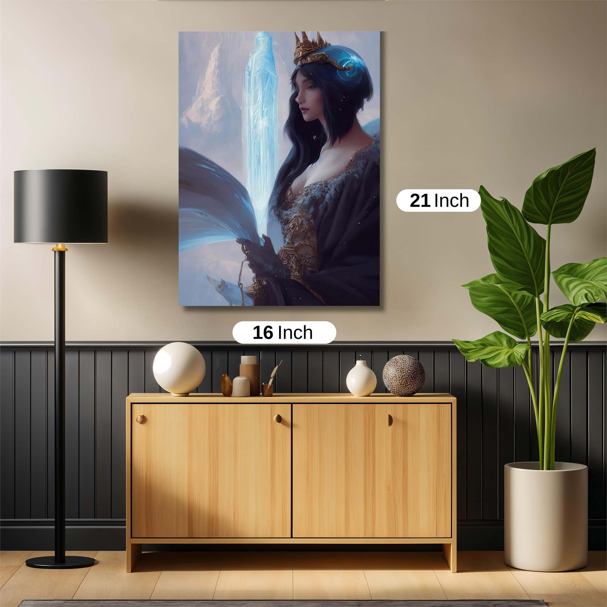 Queen Serene Safe Wall Magnetic / M