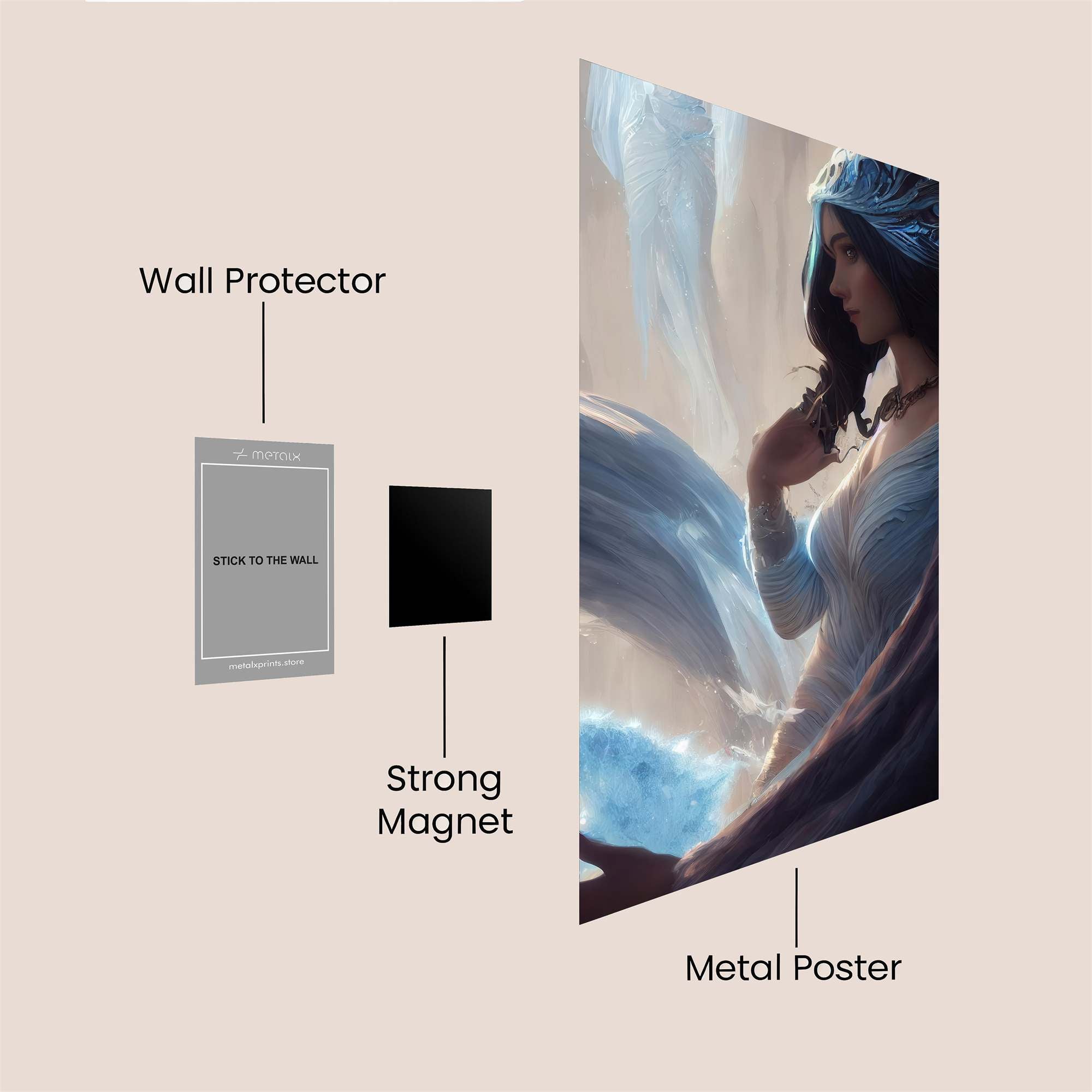 Aurelia Enchanting Safe Wall Magnetic / M