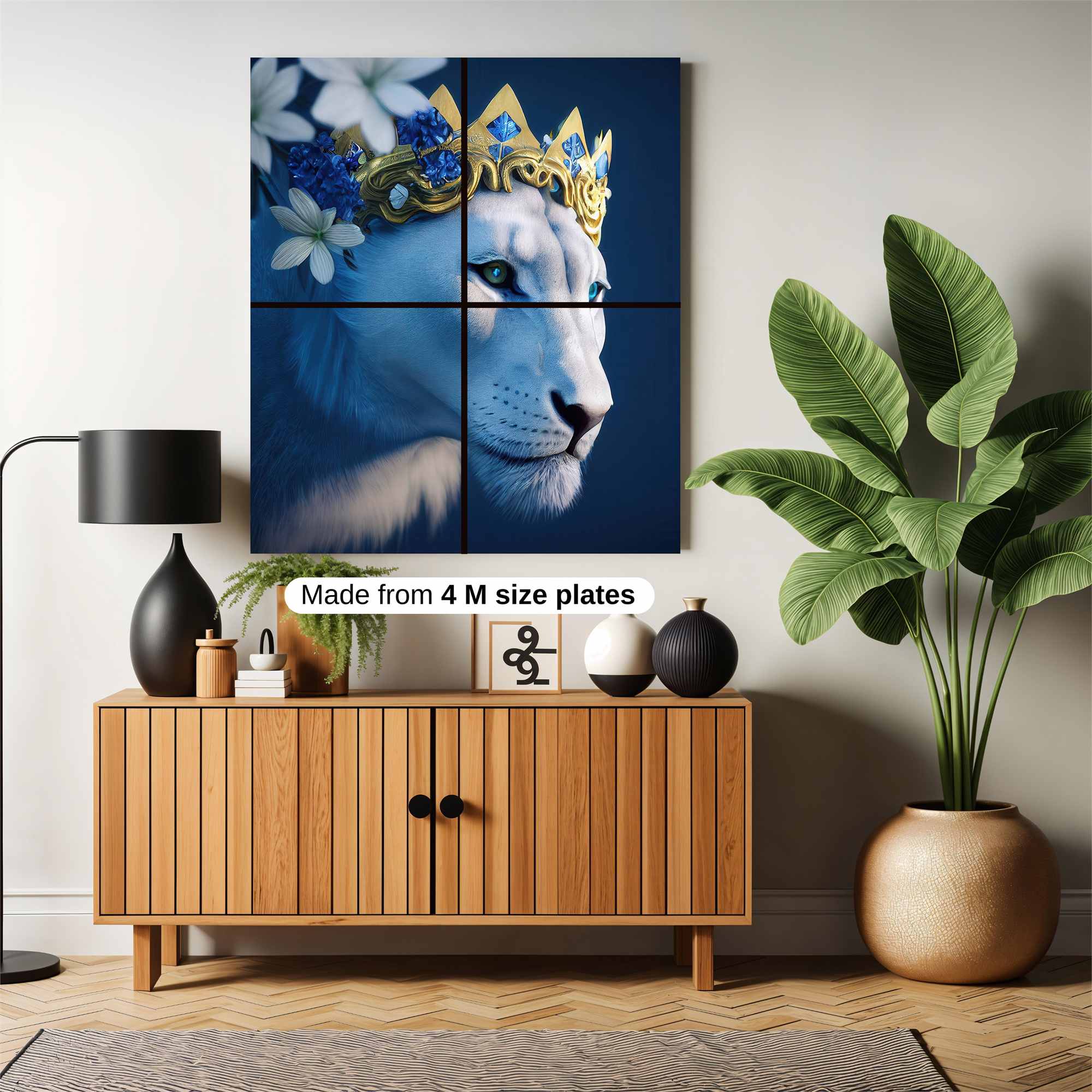 Lion Serenity Safe Wall Magnetic / M