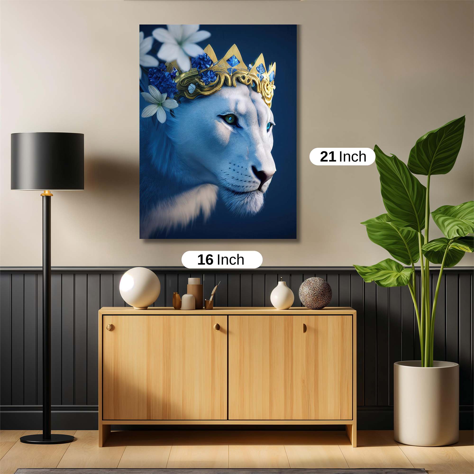 Lion Serenity Safe Wall Magnetic / M