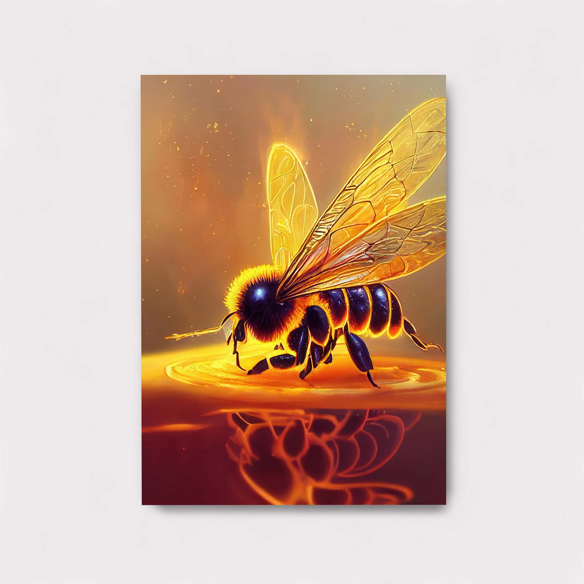 Golden Serenity Safe Wall Magnetic / M