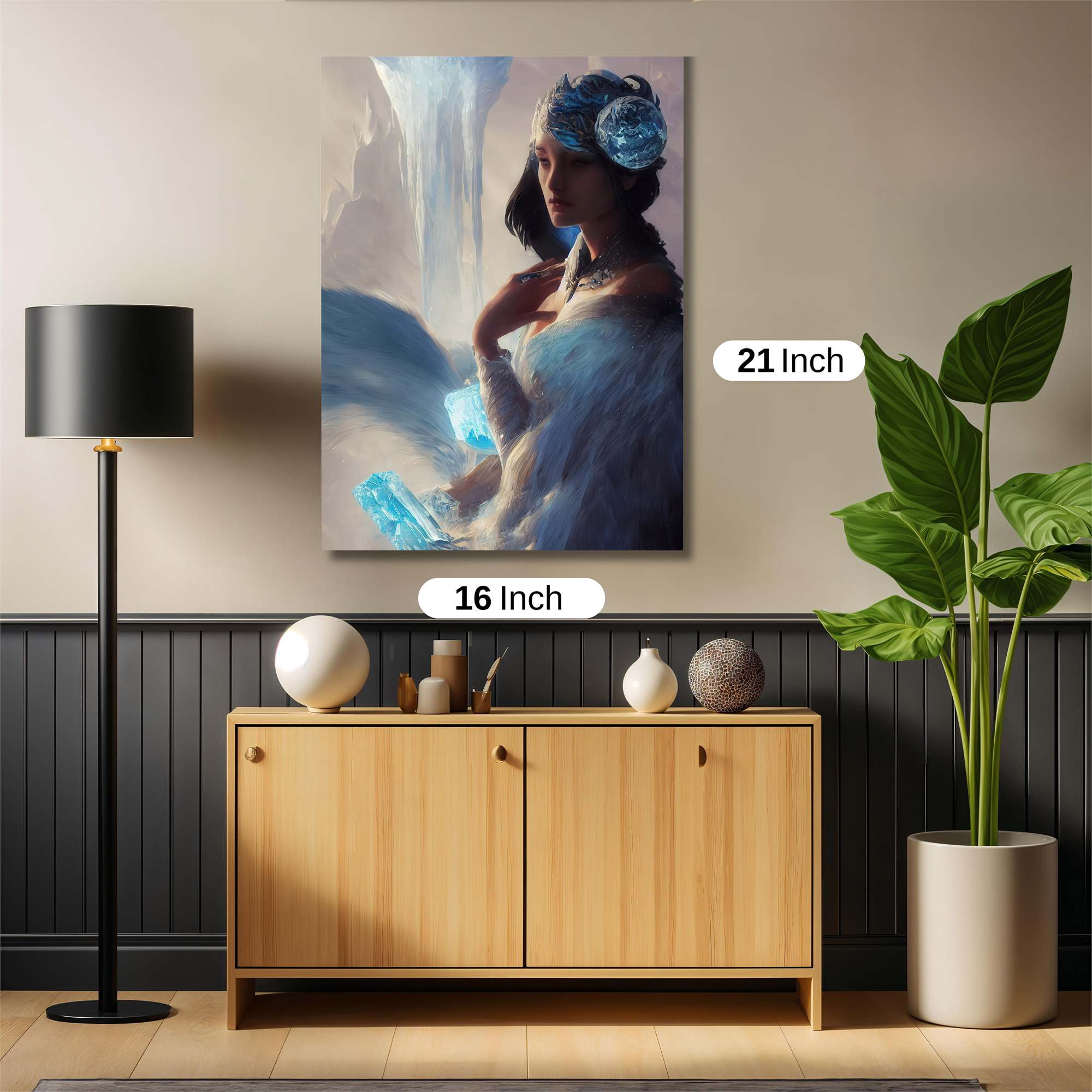 Ice Empress Safe Wall Magnetic / M