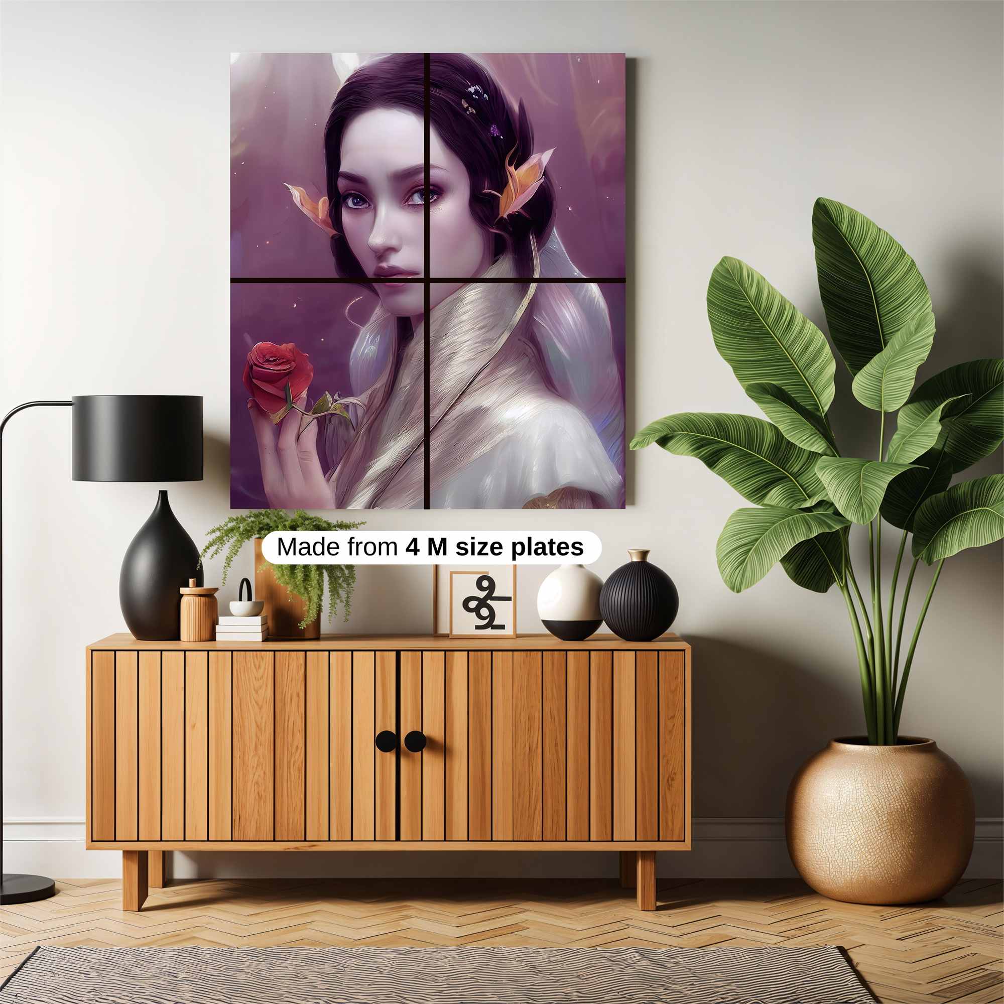 Rose Enchantress Safe Wall Magnetic / M