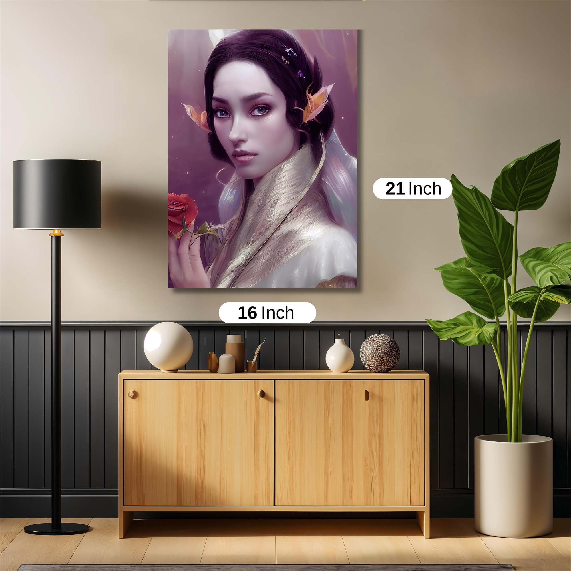 Rose Enchantress Safe Wall Magnetic / M