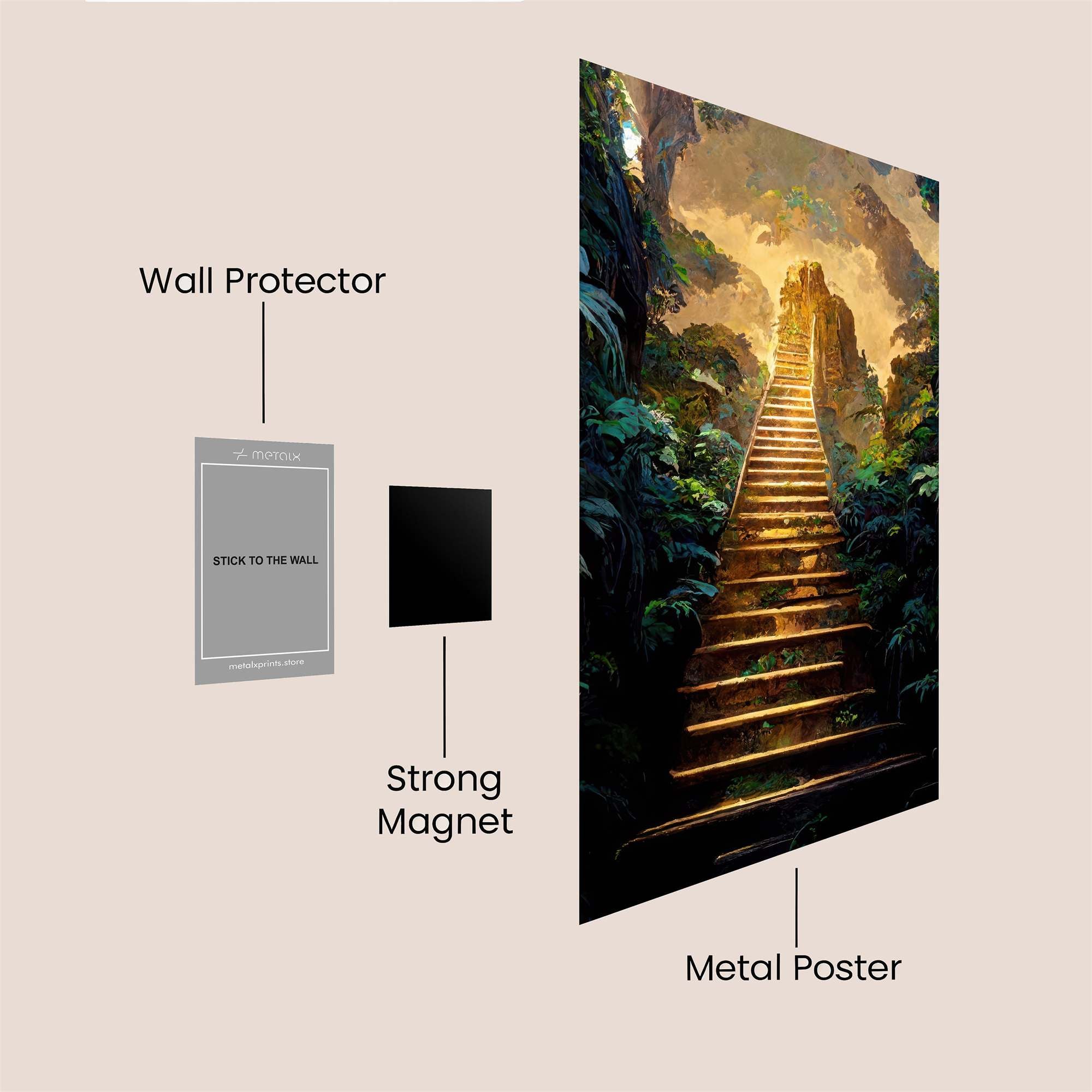 Jungle Ascent Safe Wall Magnetic / M