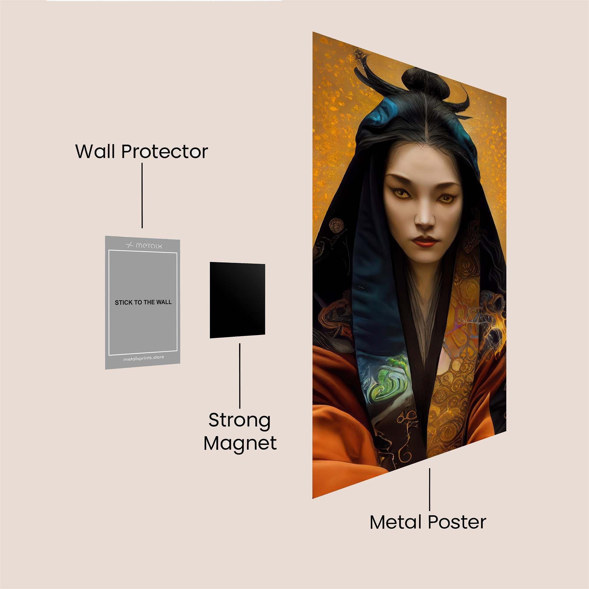 Empress Enigmatic Safe Wall Magnetic / M