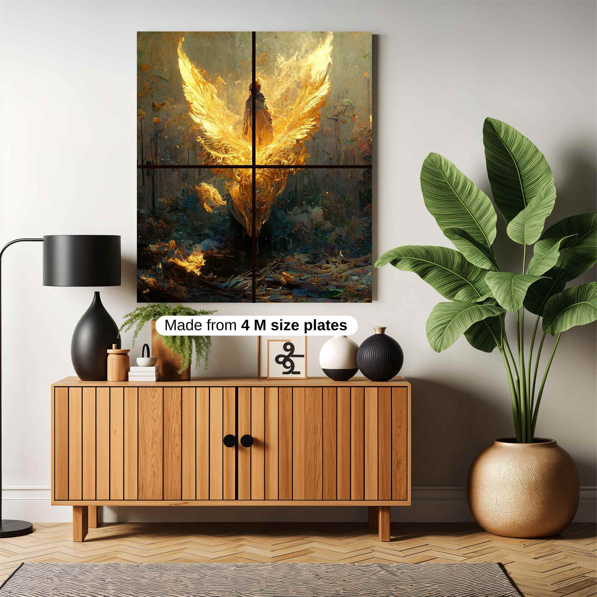 Phoenix Rebirth Safe Wall Magnetic / M